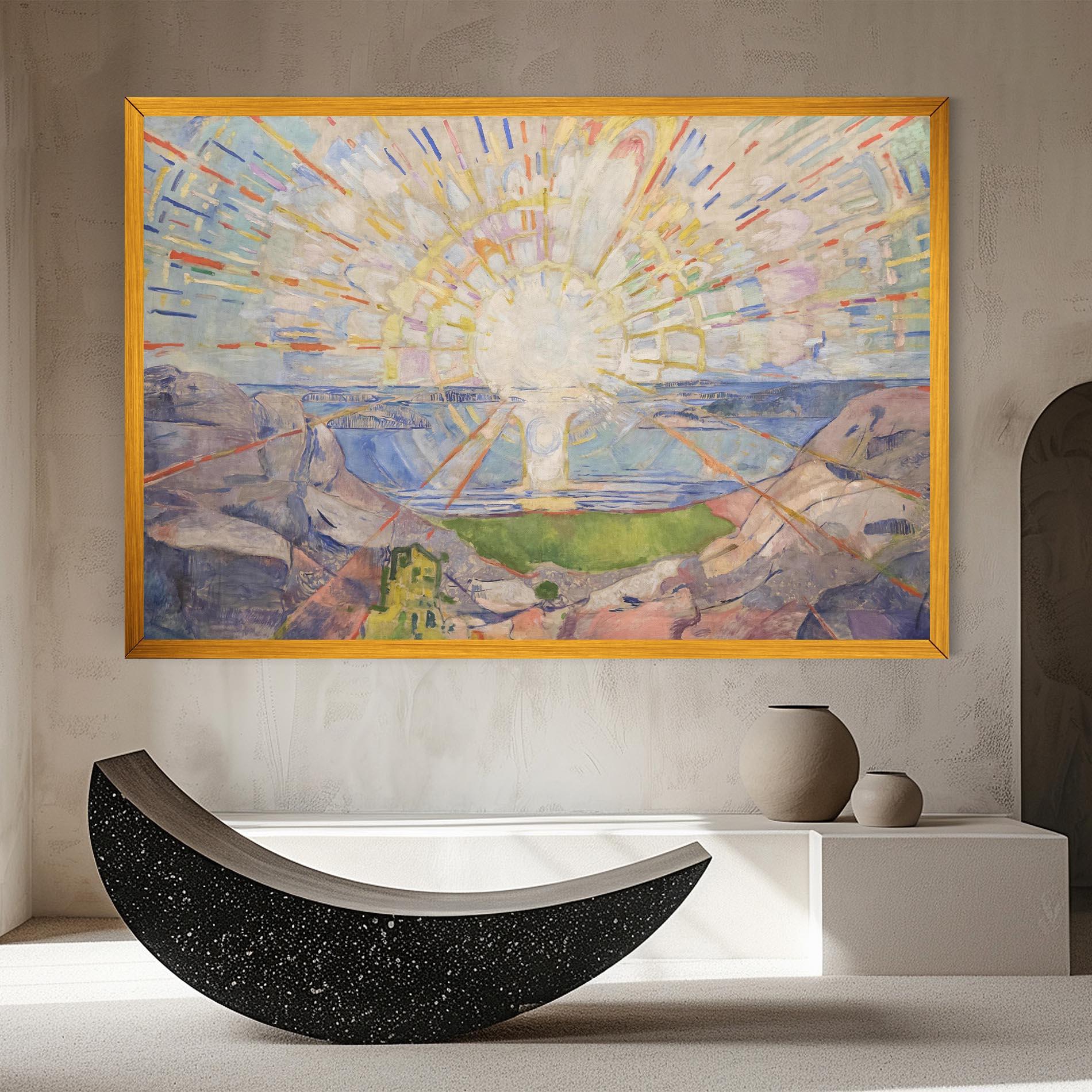 Leinwandbild The Sun mockup 8