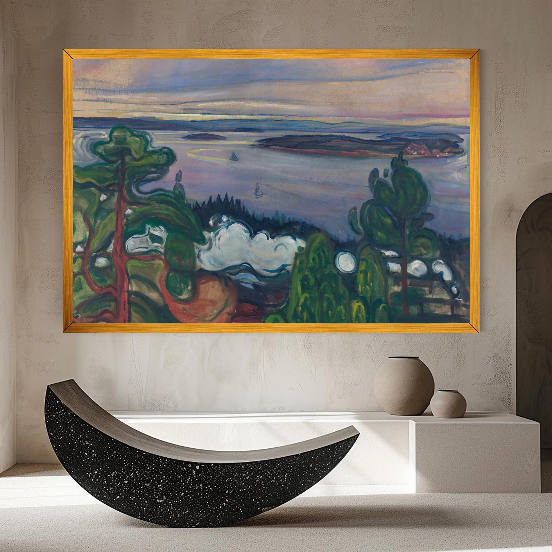 Leinwandbild Train Smoke mockup 8