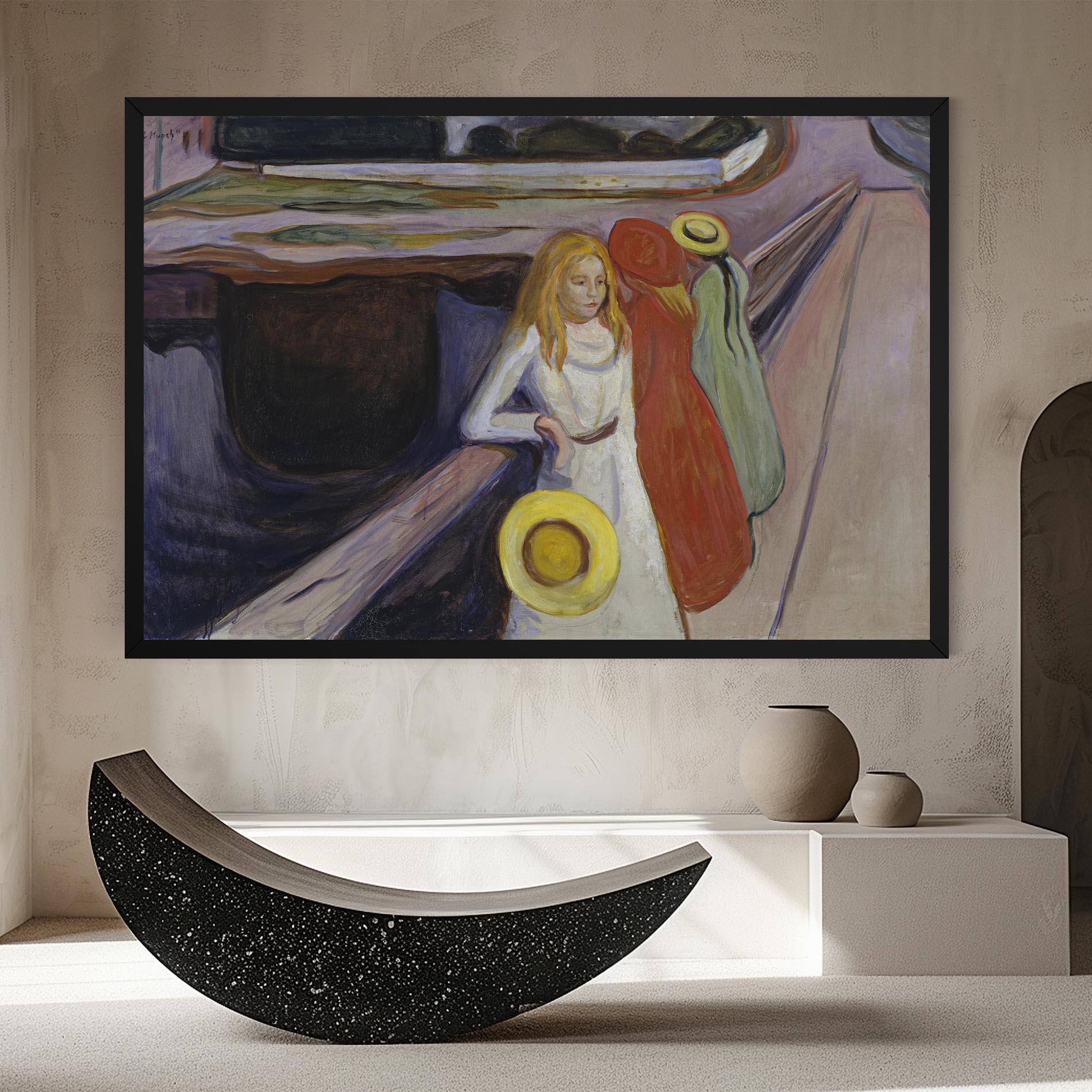 Leinwandbild Bridge Girls mockup 8