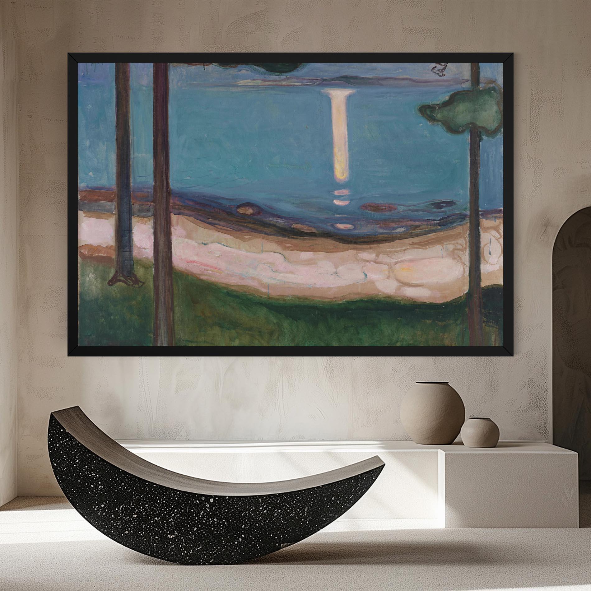 Leinwandbild Moonlight mockup 8