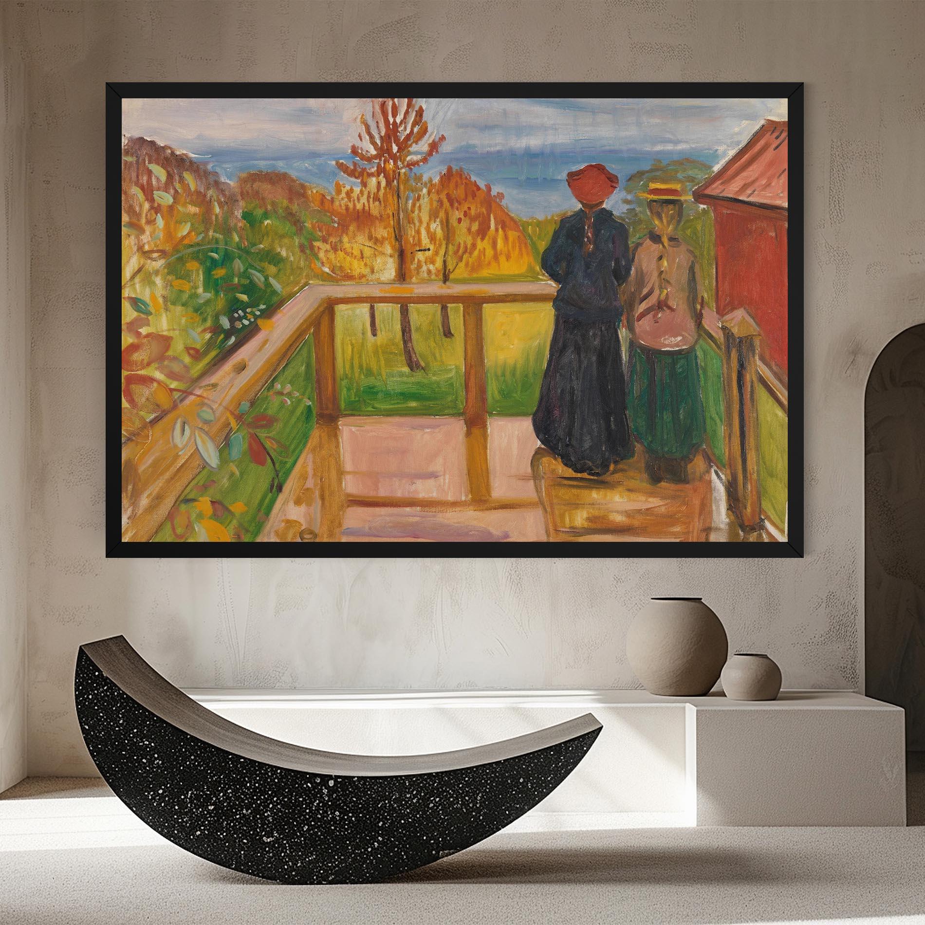 Leinwandbild On The Veranda mockup 8