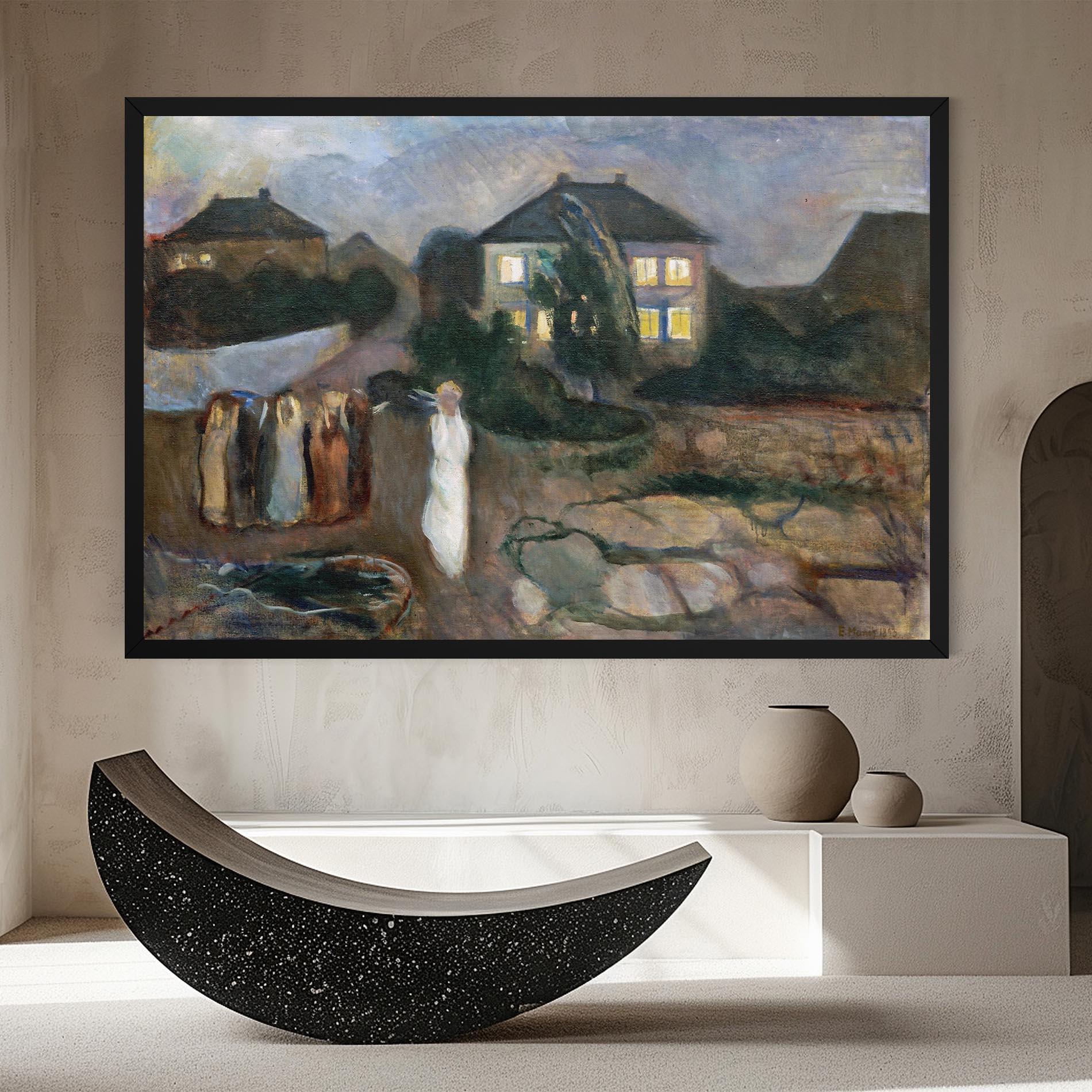 Leinwandbild The Storm mockup 8