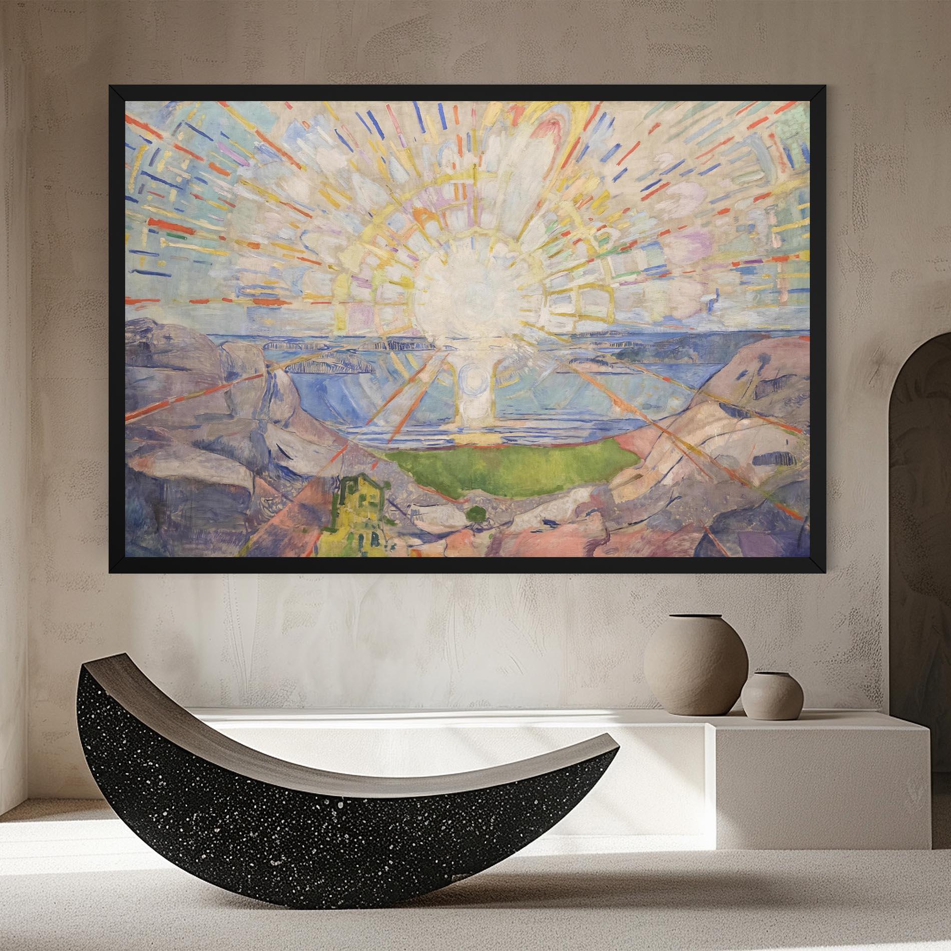 Leinwandbild The Sun mockup 8