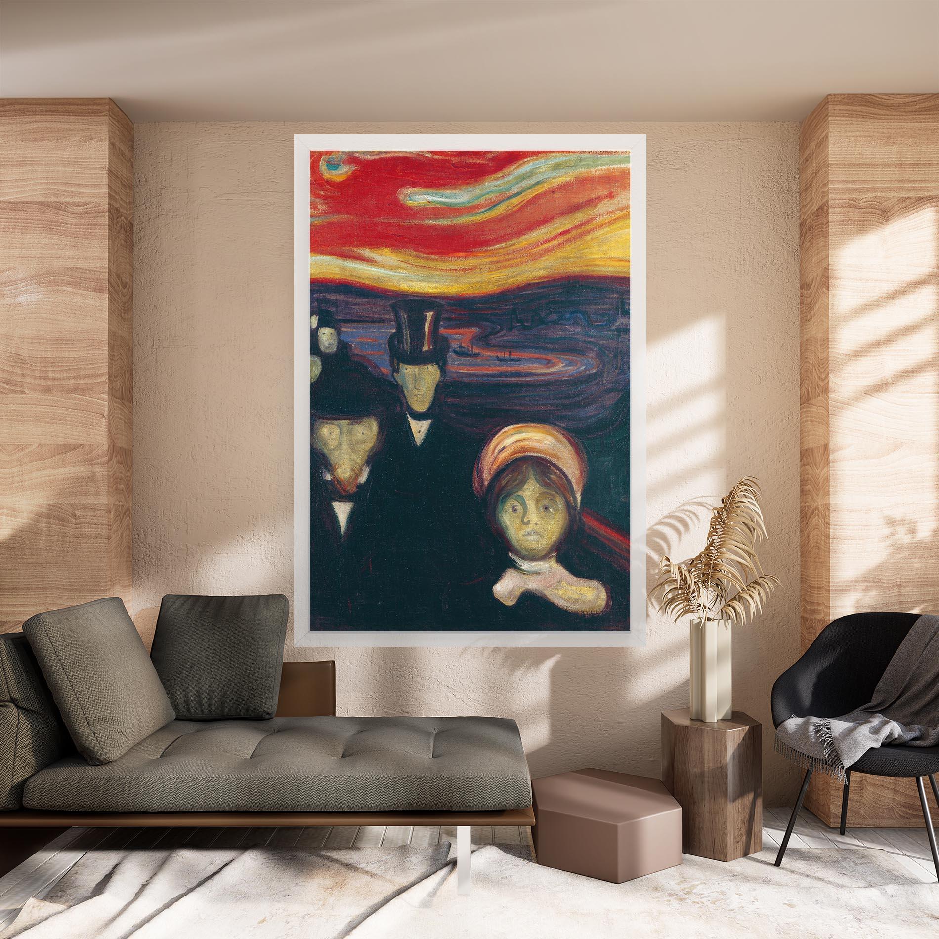 Leinwandbild Anxiety mockup 8