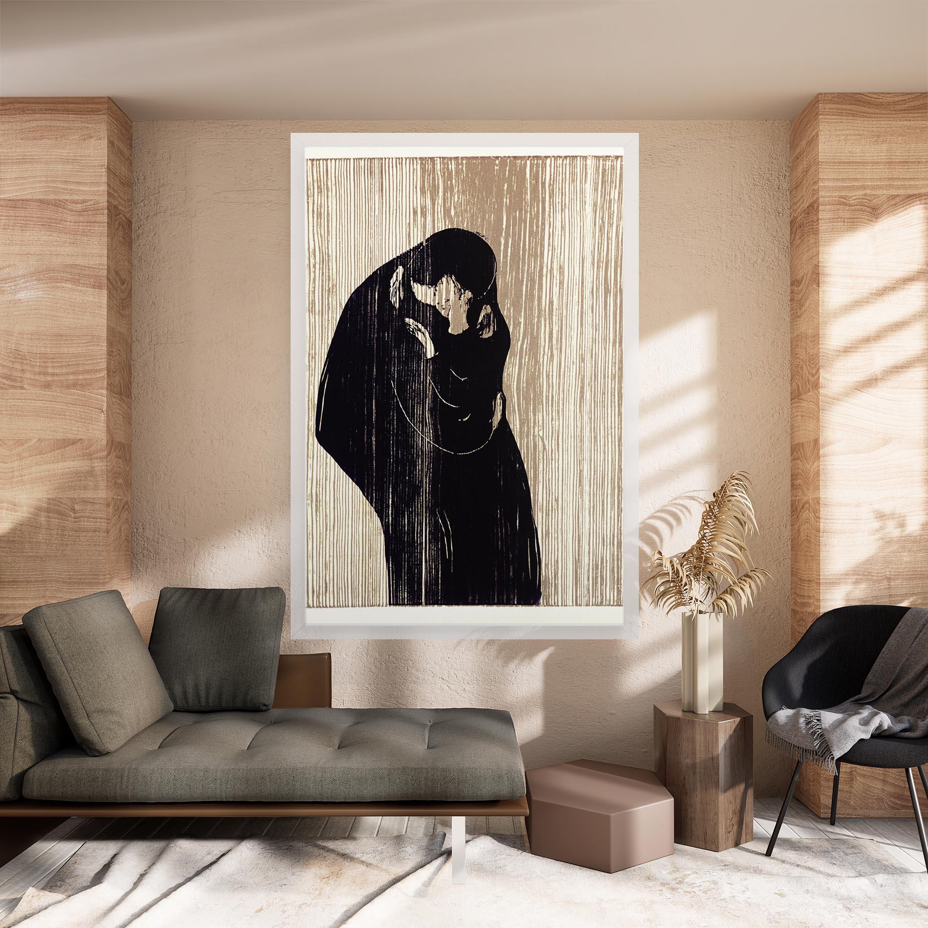 Leinwandbild Kiss mockup 8