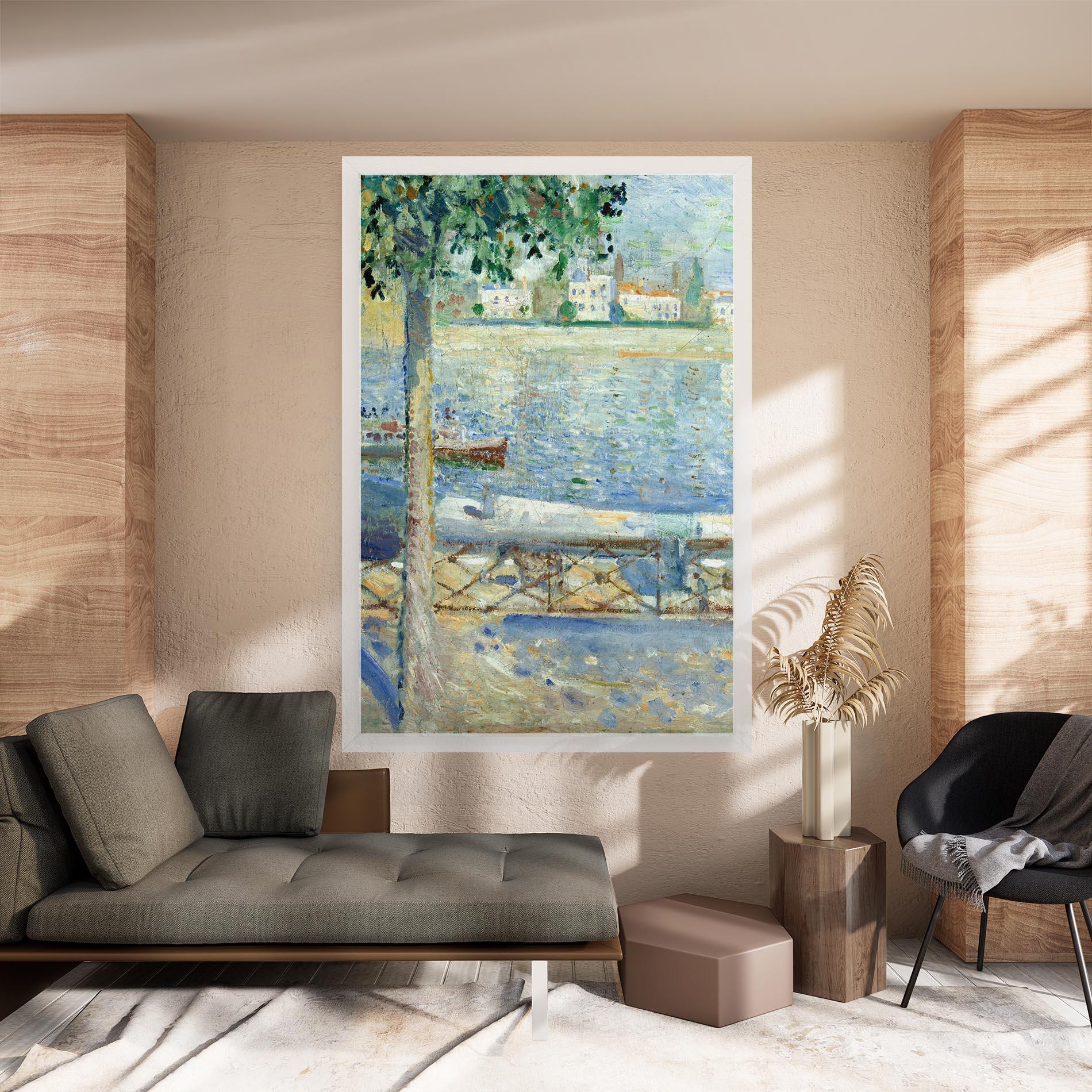 Leinwandbild Seine At Saint mockup 8