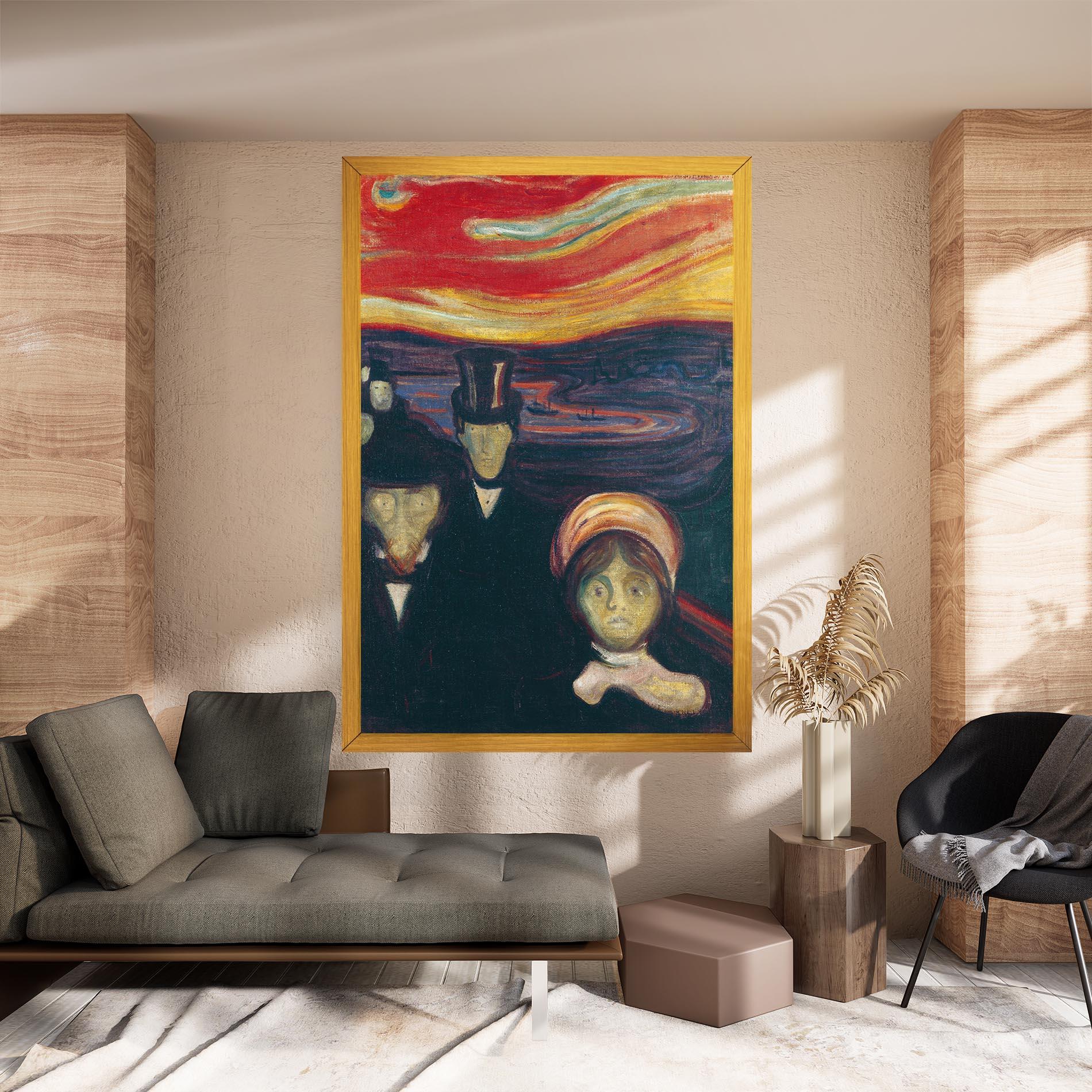 Leinwandbild Anxiety mockup 8