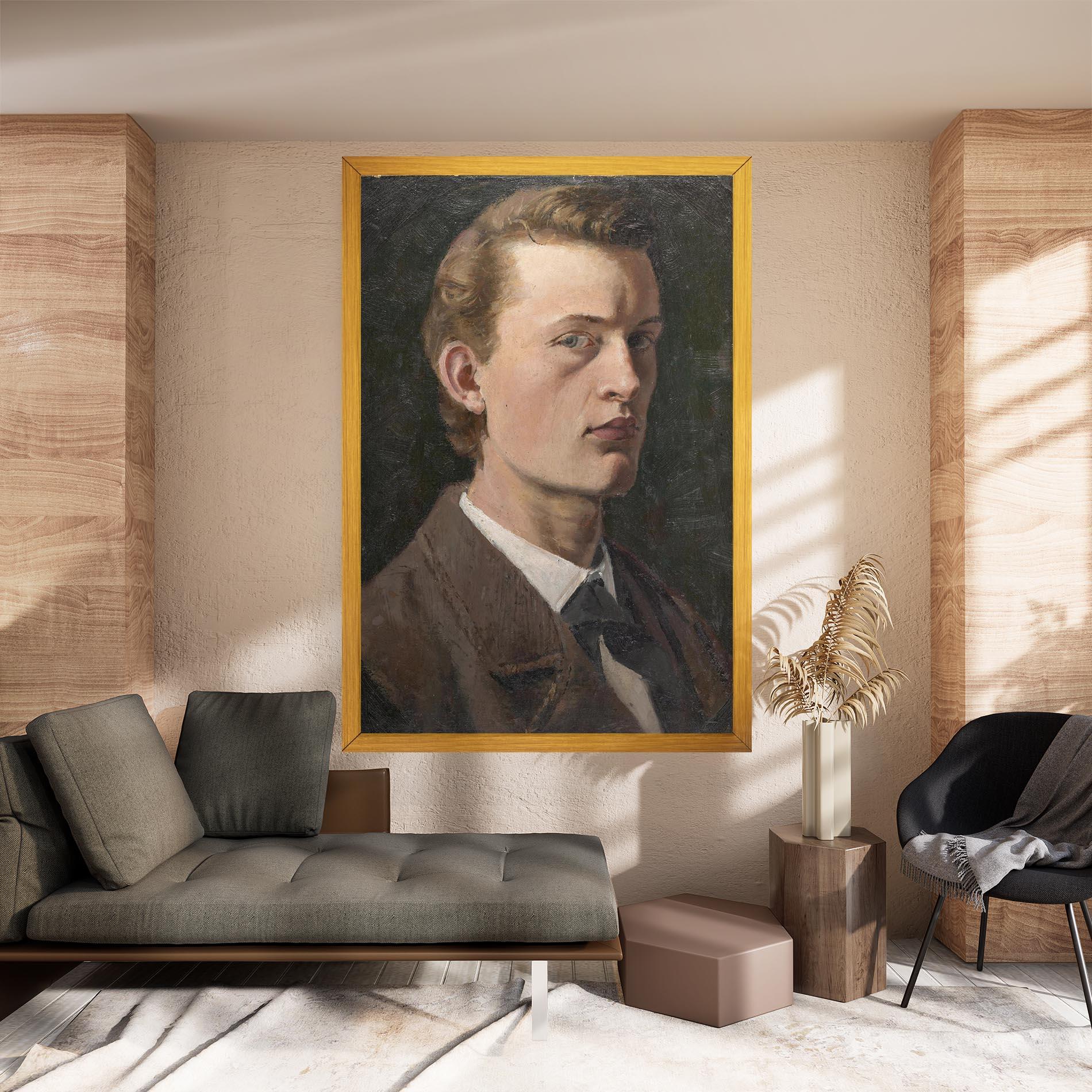 Leinwandbild Self Portrait mockup 8