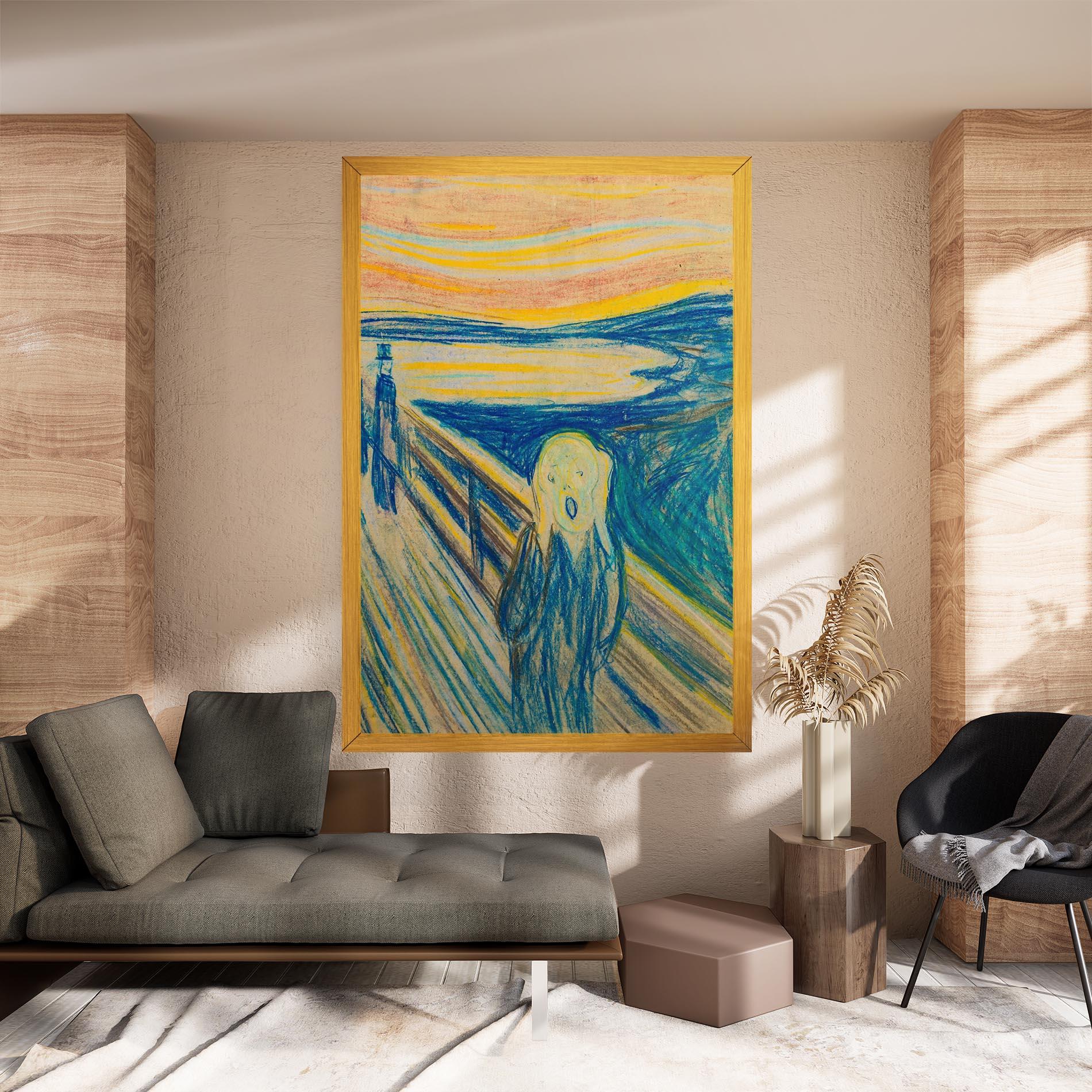 Leinwandbild Skrik_1893 mockup 8