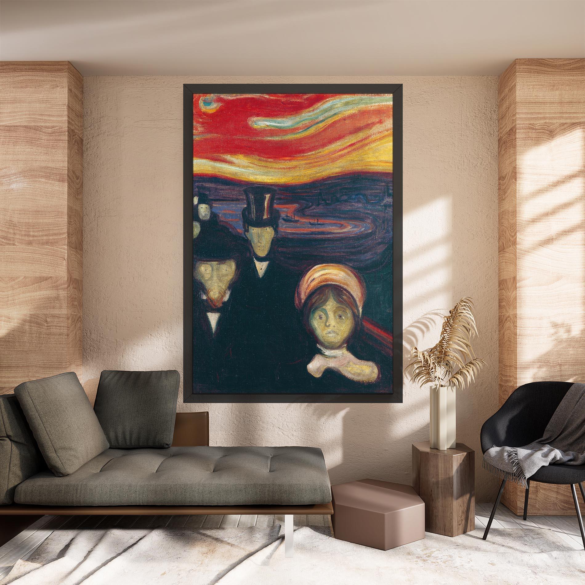 Leinwandbild Anxiety mockup 8