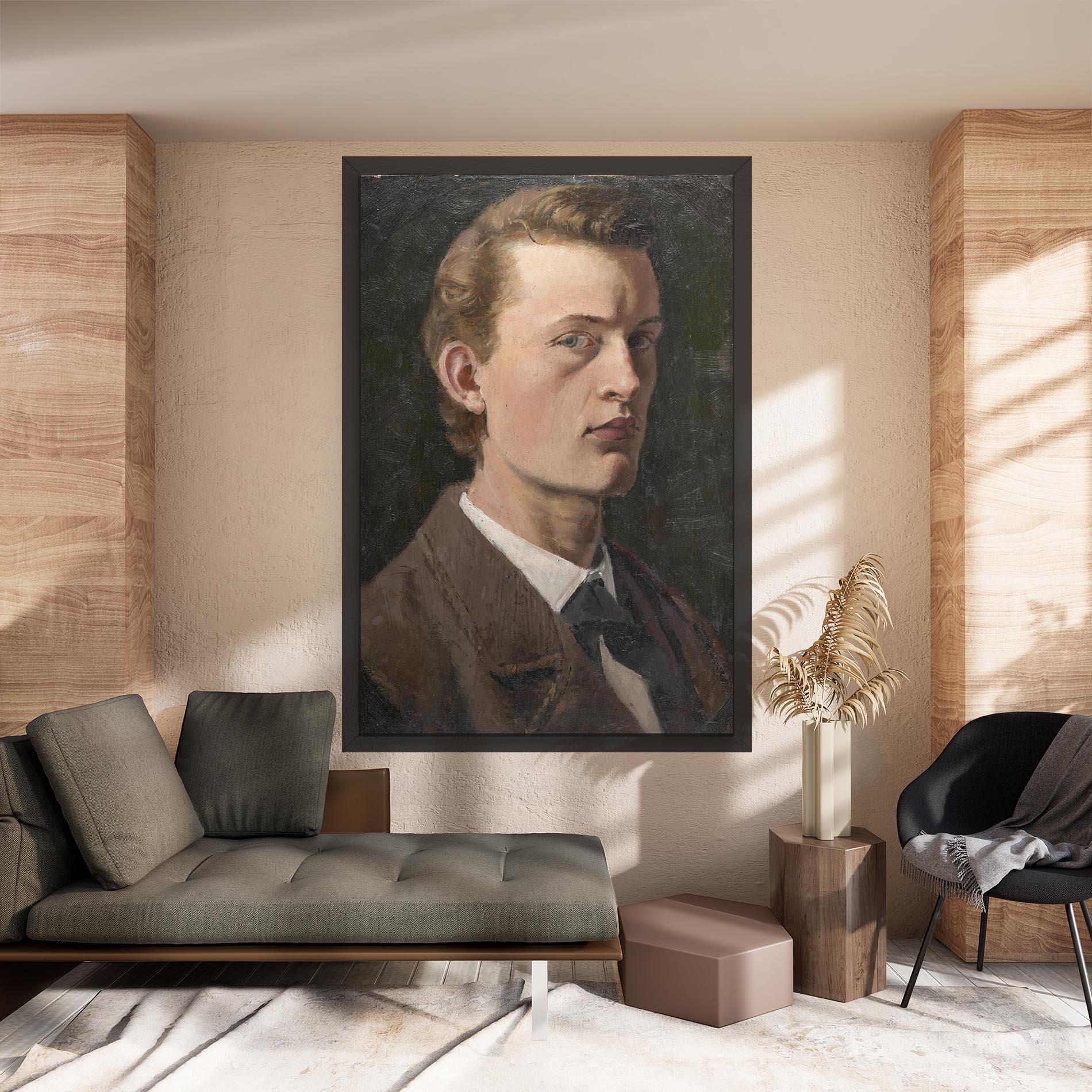 Leinwandbild Self Portrait mockup 8