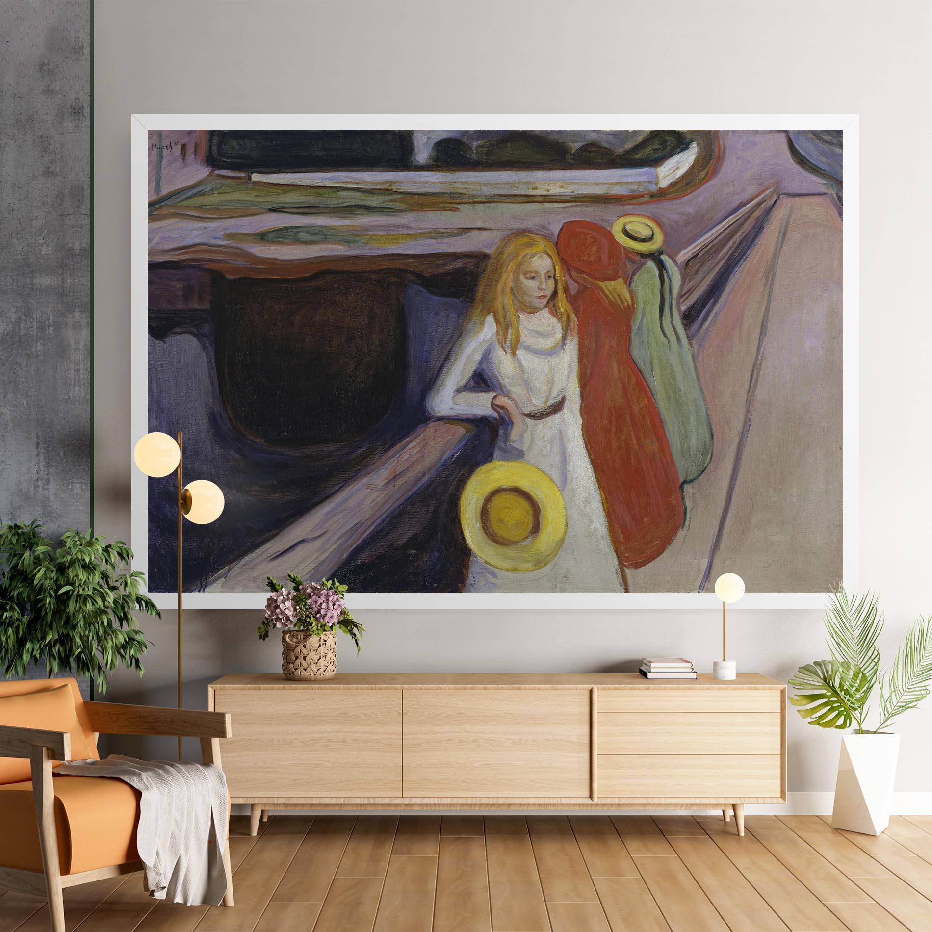 Leinwandbild Bridge Girls mockup 9