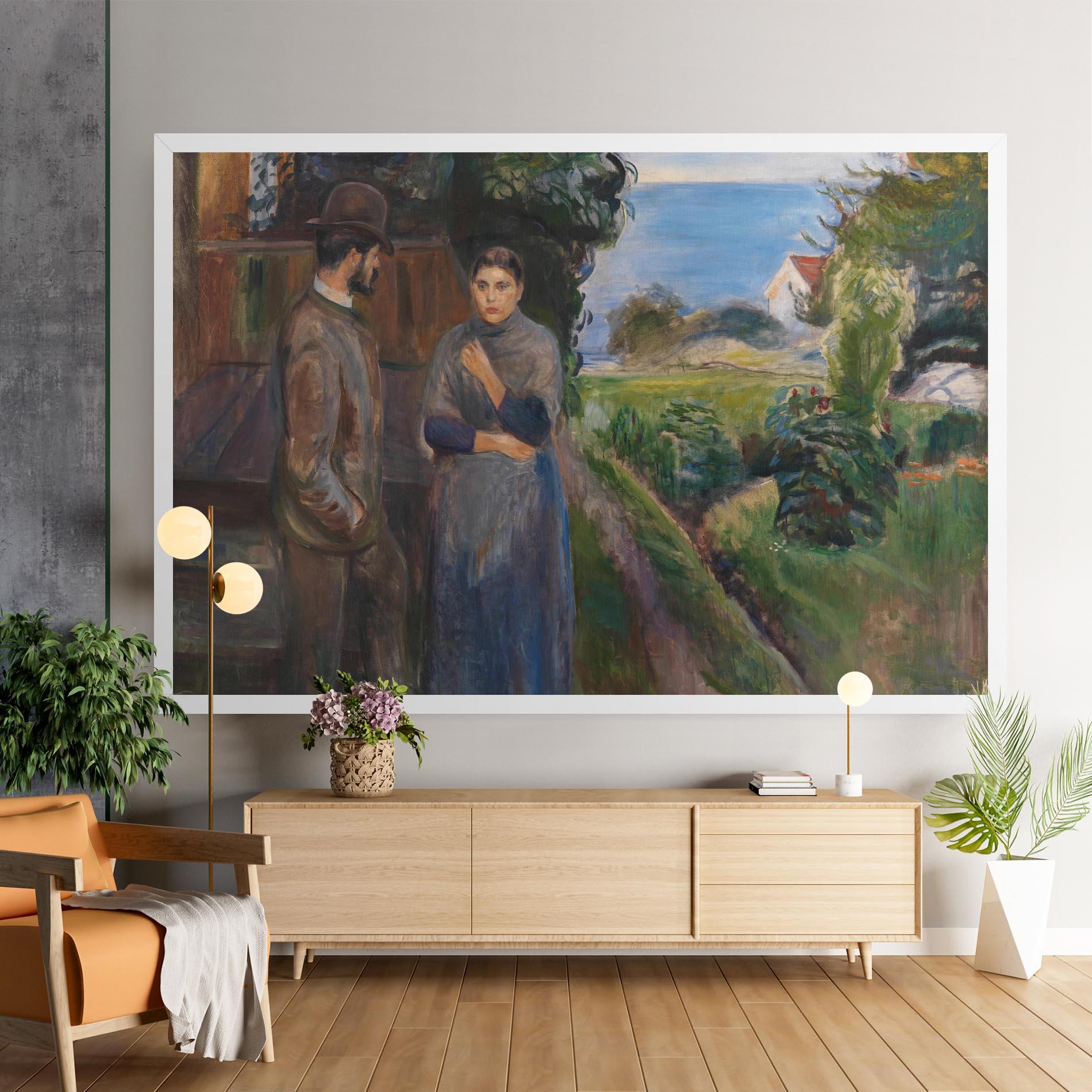 Leinwandbild Evening Passion mockup 9