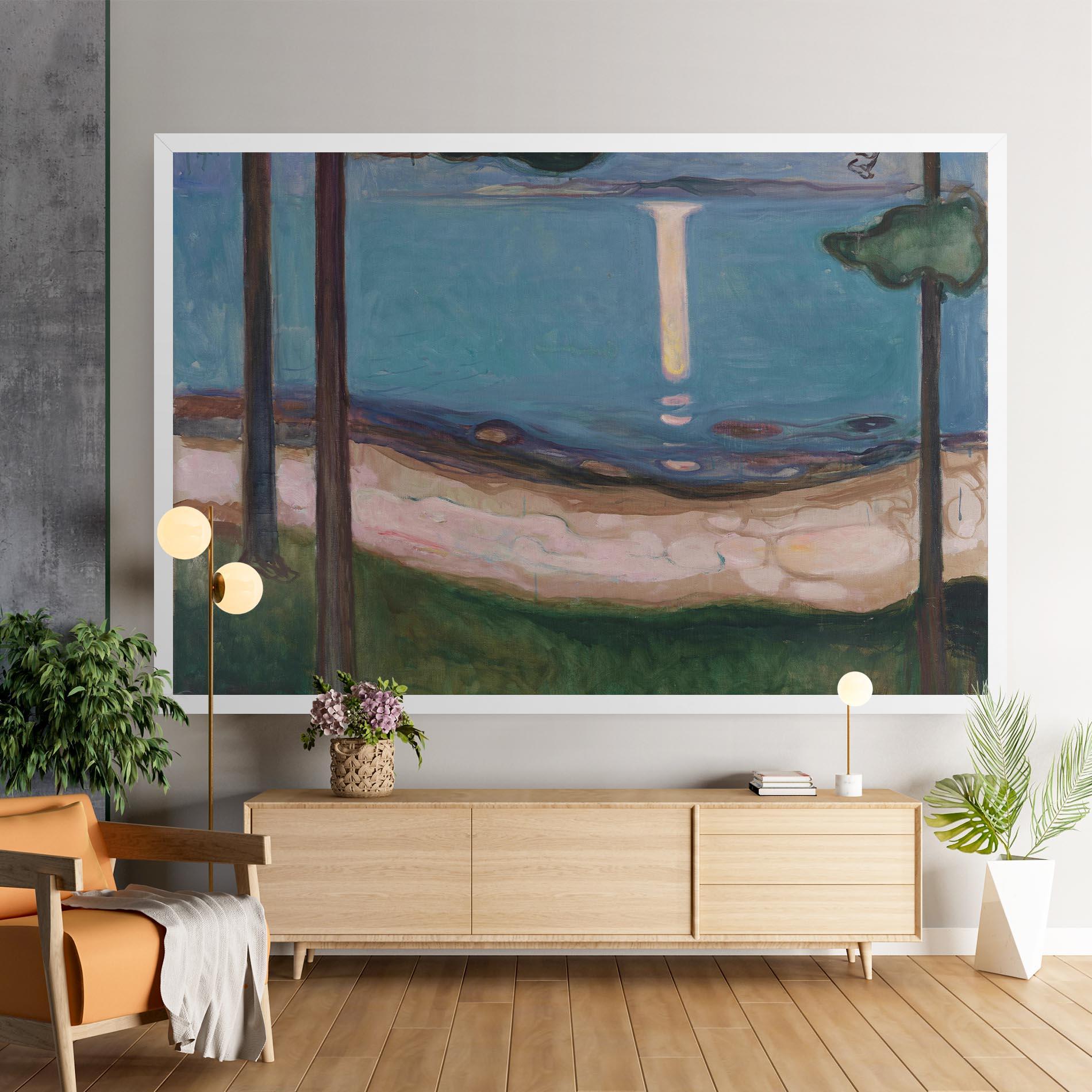 Leinwandbild Moonlight mockup 9