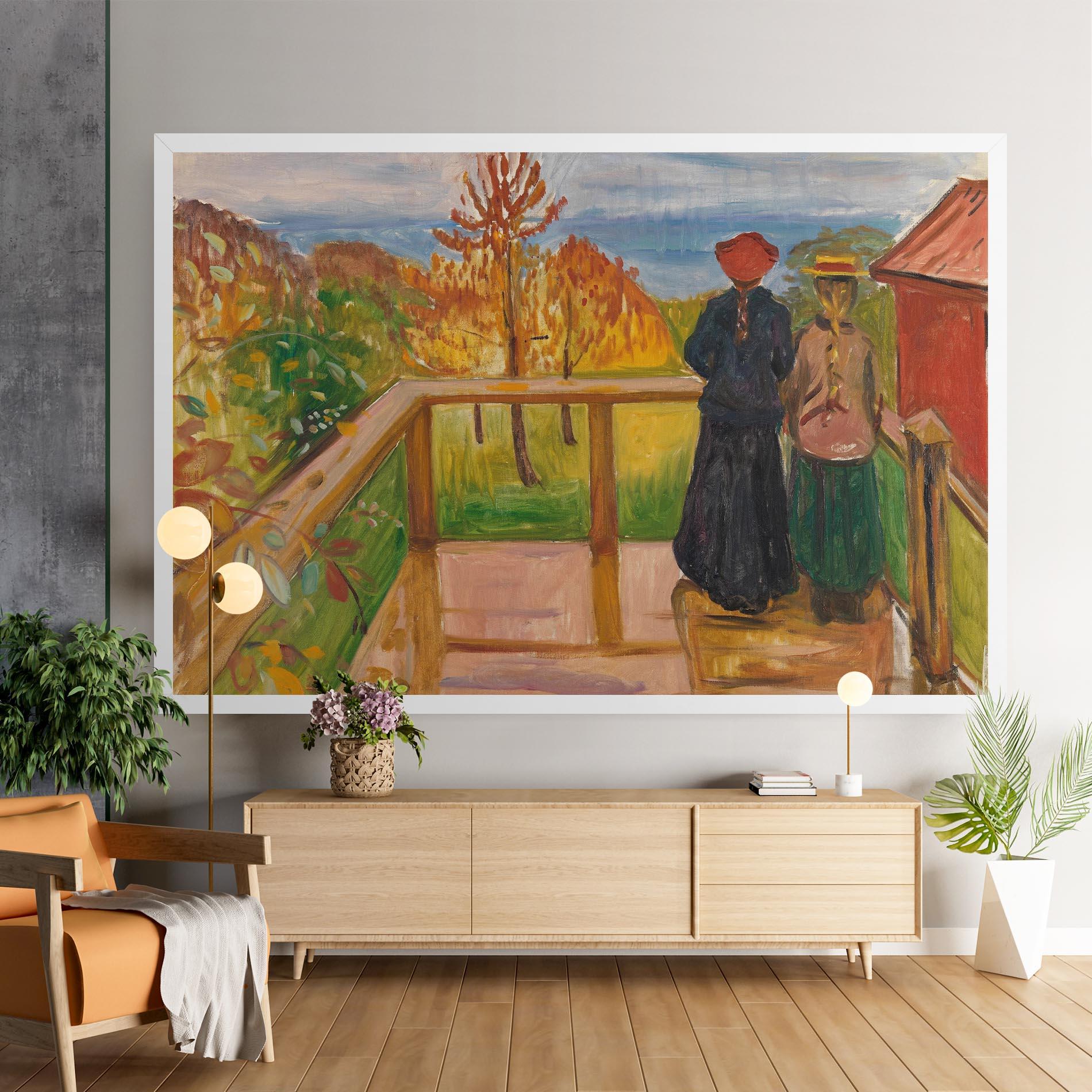 Leinwandbild On The Veranda mockup 9