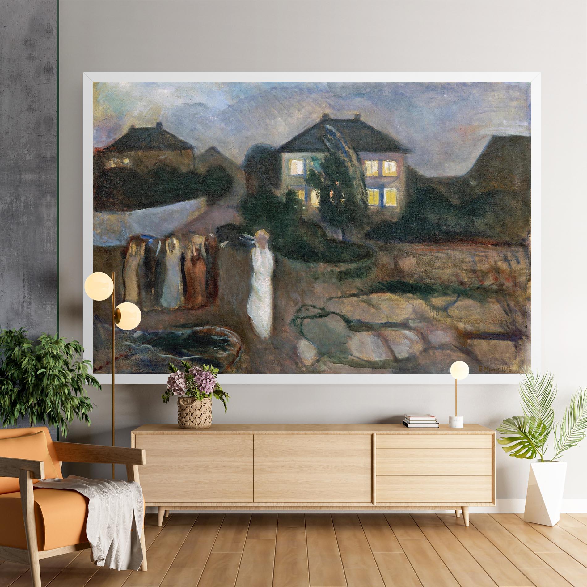 Leinwandbild The Storm mockup 9