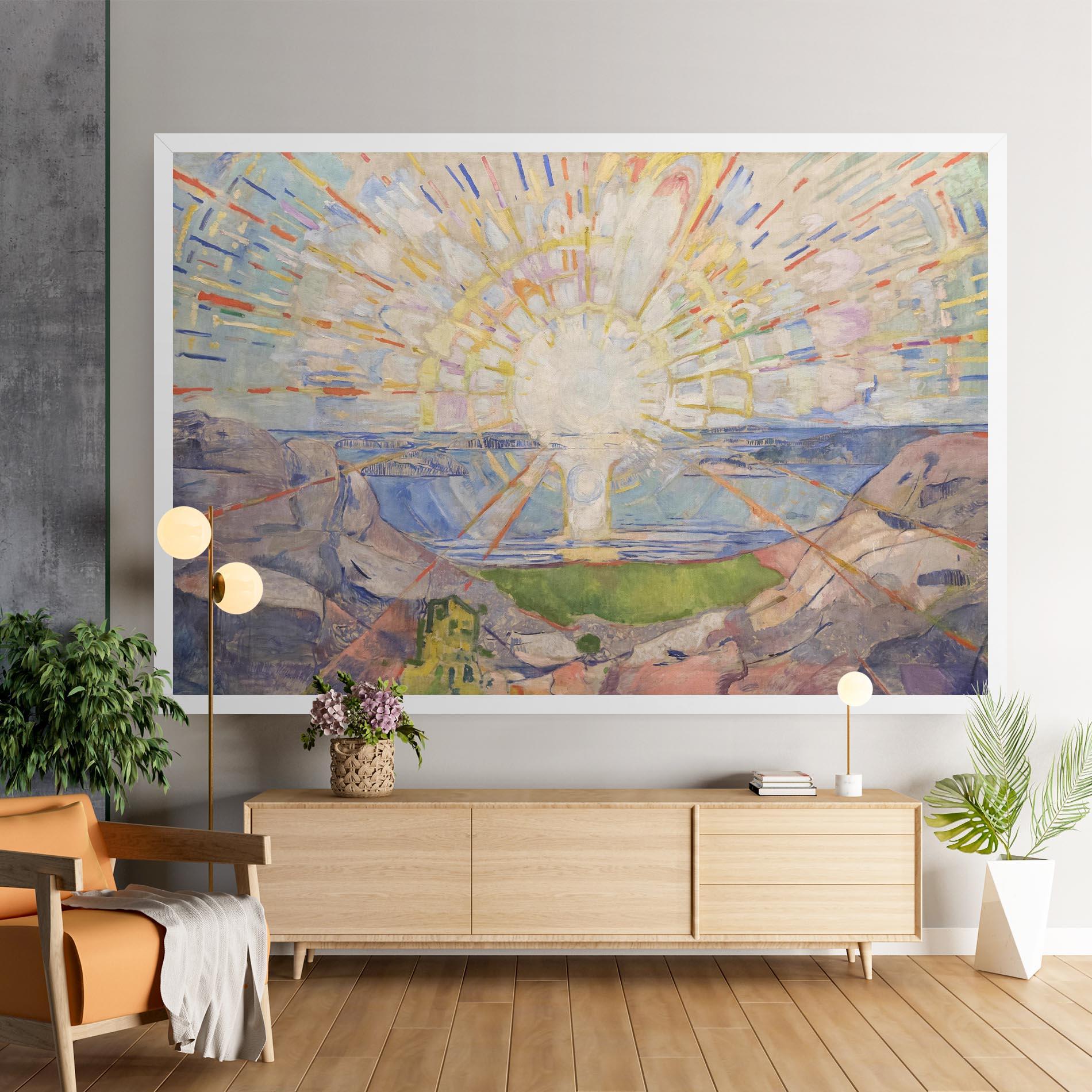 Leinwandbild The Sun mockup 9