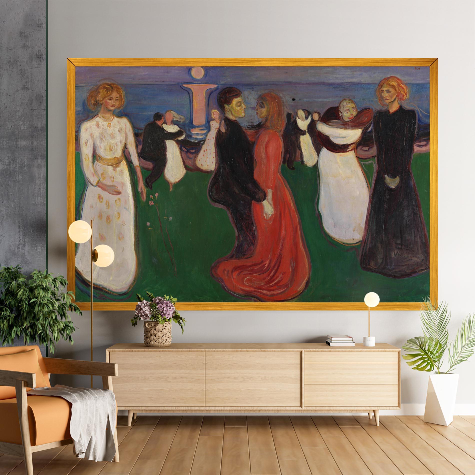 Leinwandbild Dance Of Life mockup 9