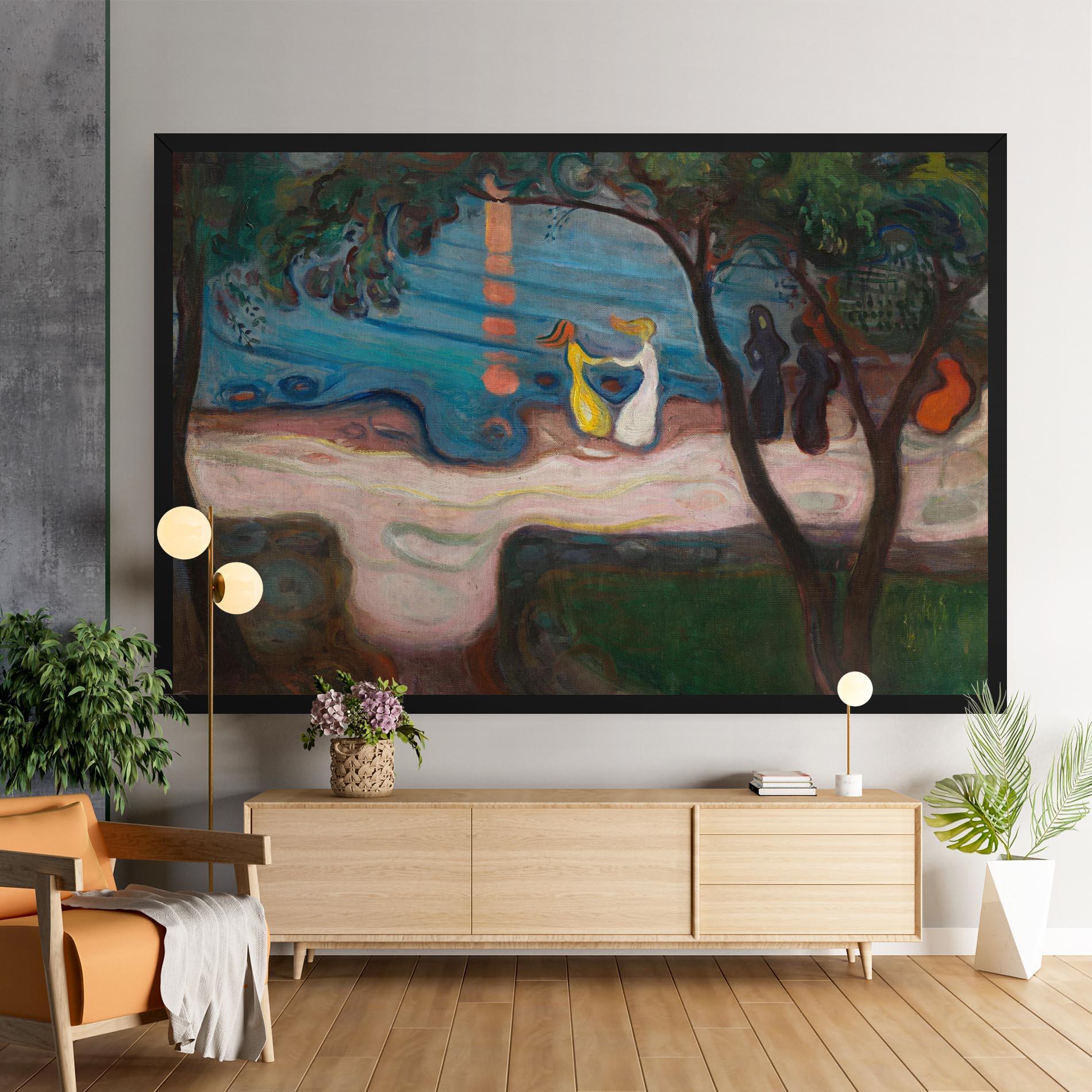 Leinwandbild Dance On The Beach mockup 9