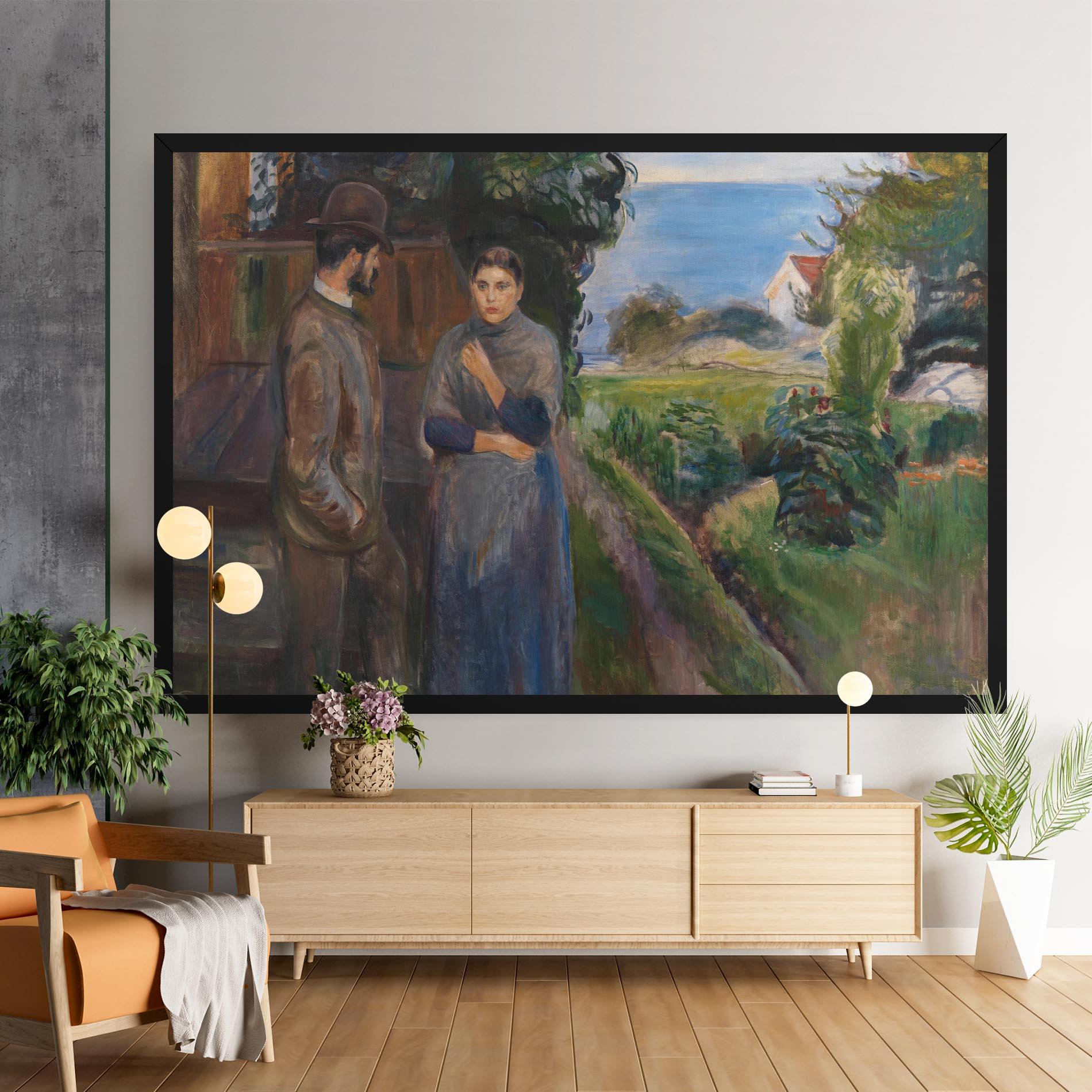 Leinwandbild Evening Passion mockup 9