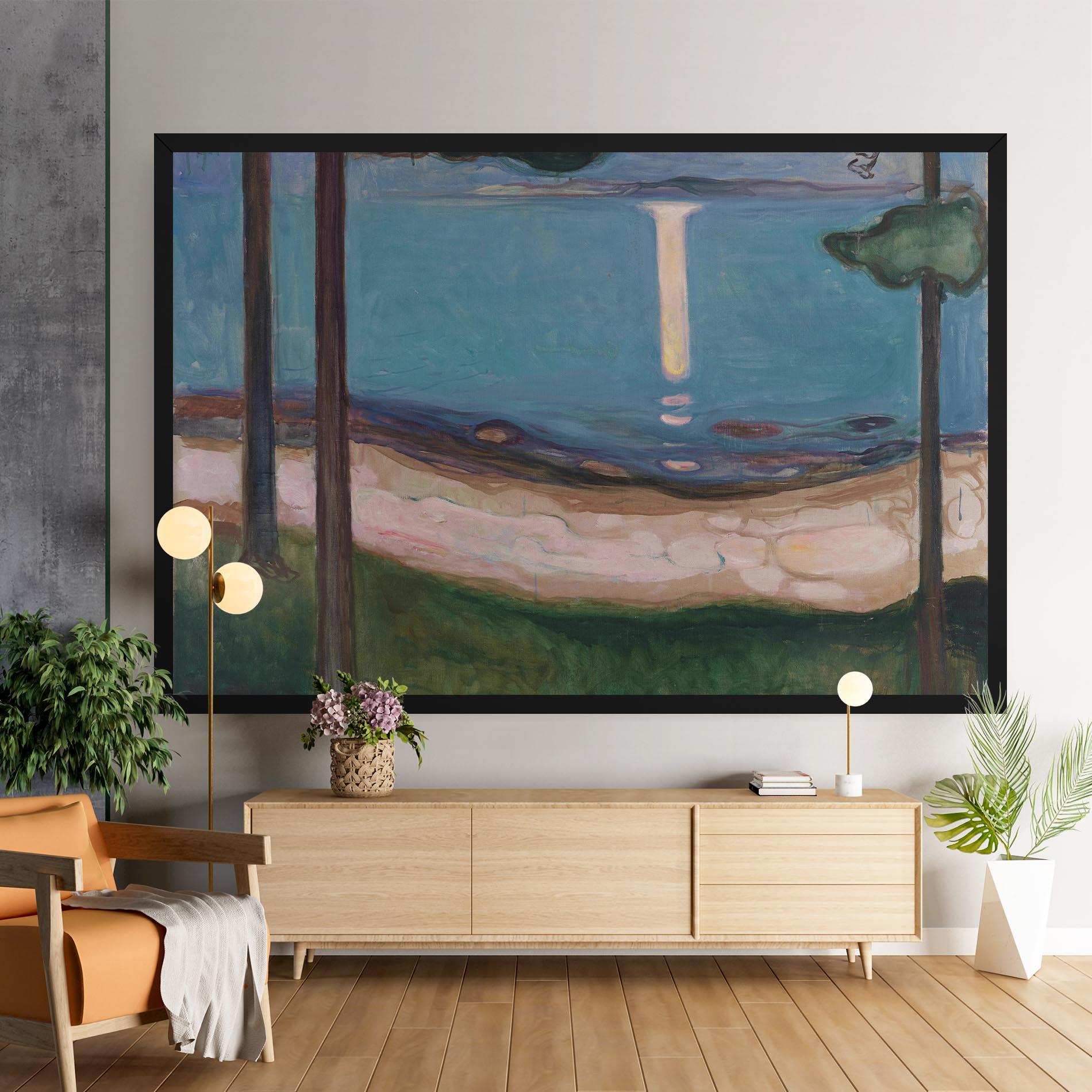 Leinwandbild Moonlight mockup 9