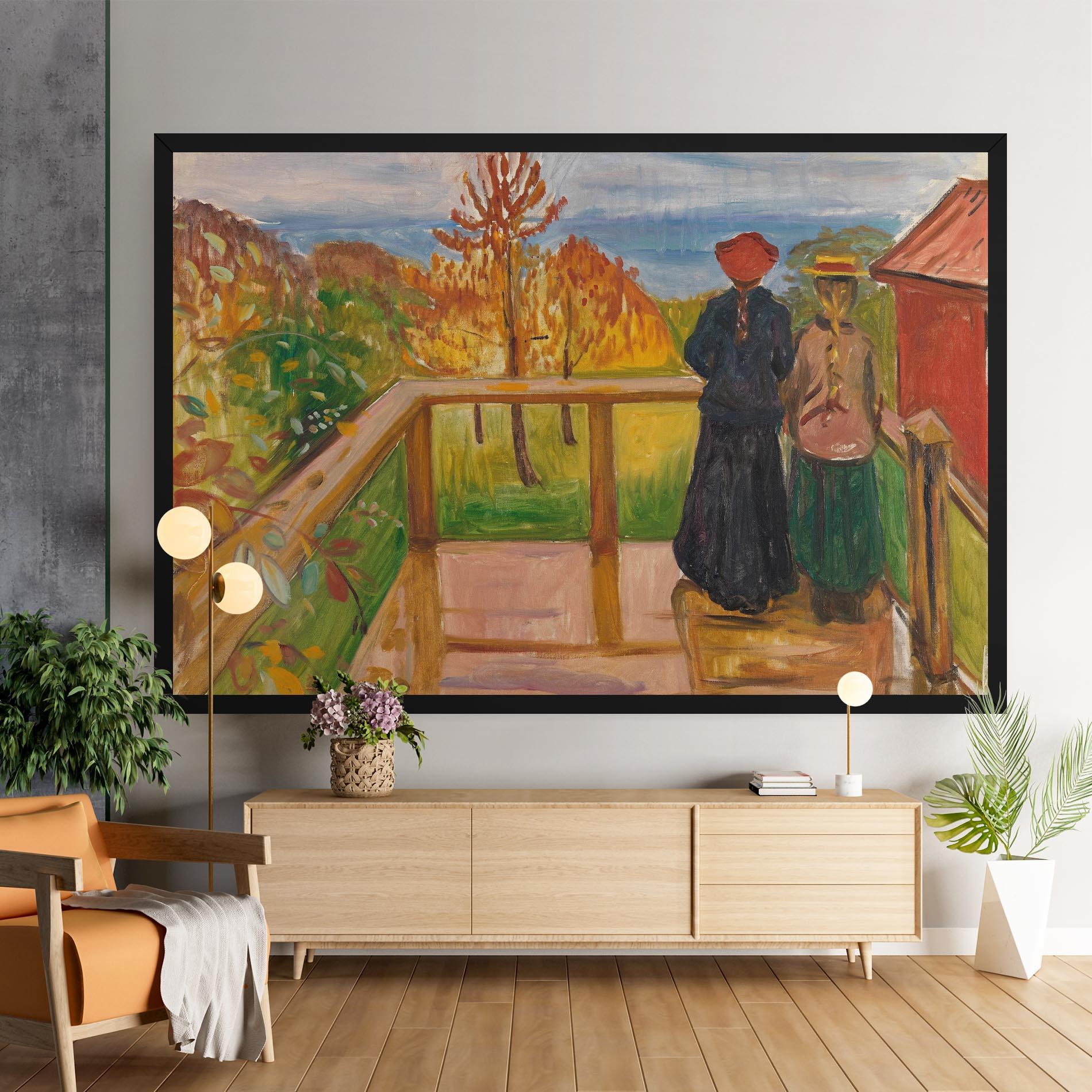 Leinwandbild On The Veranda mockup 9