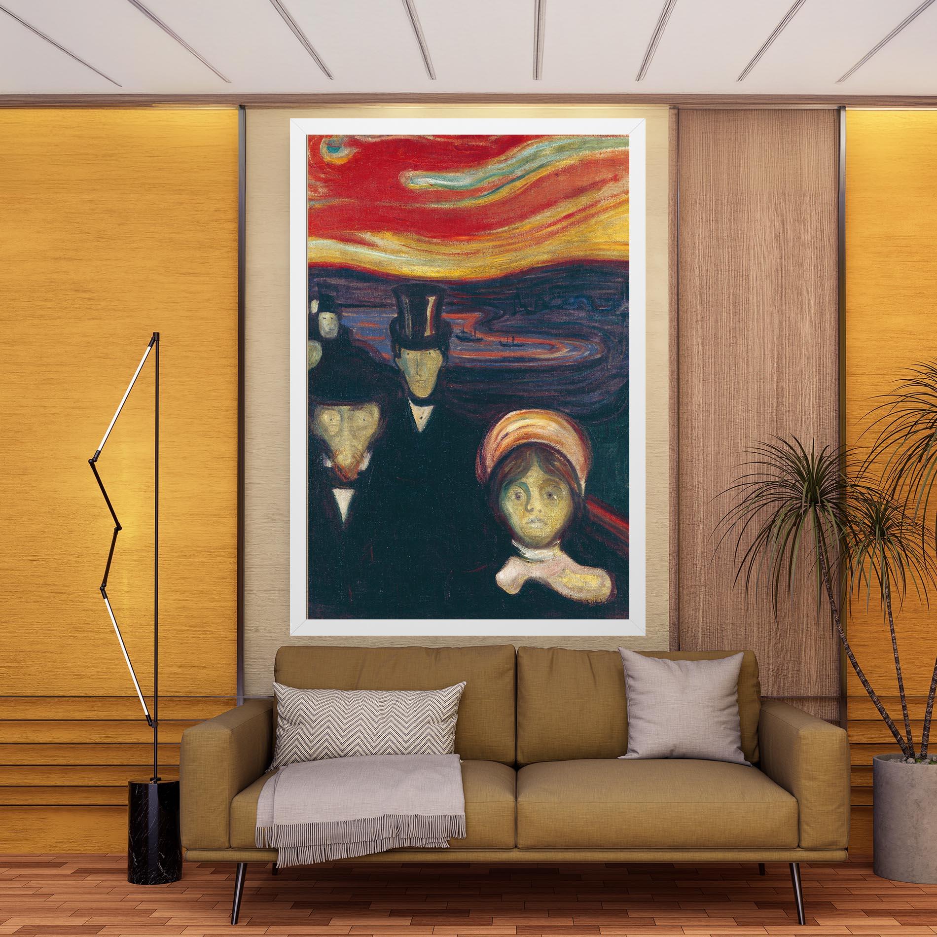 Leinwandbild Anxiety mockup 9