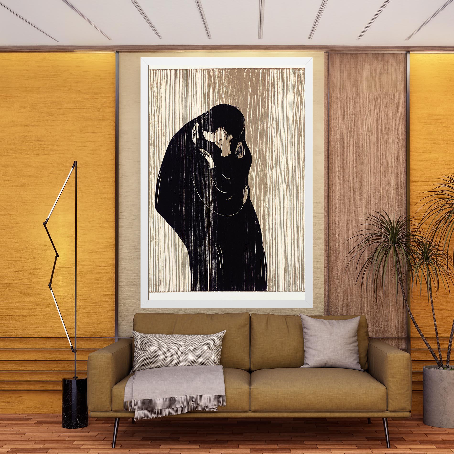 Leinwandbild Kiss mockup 9