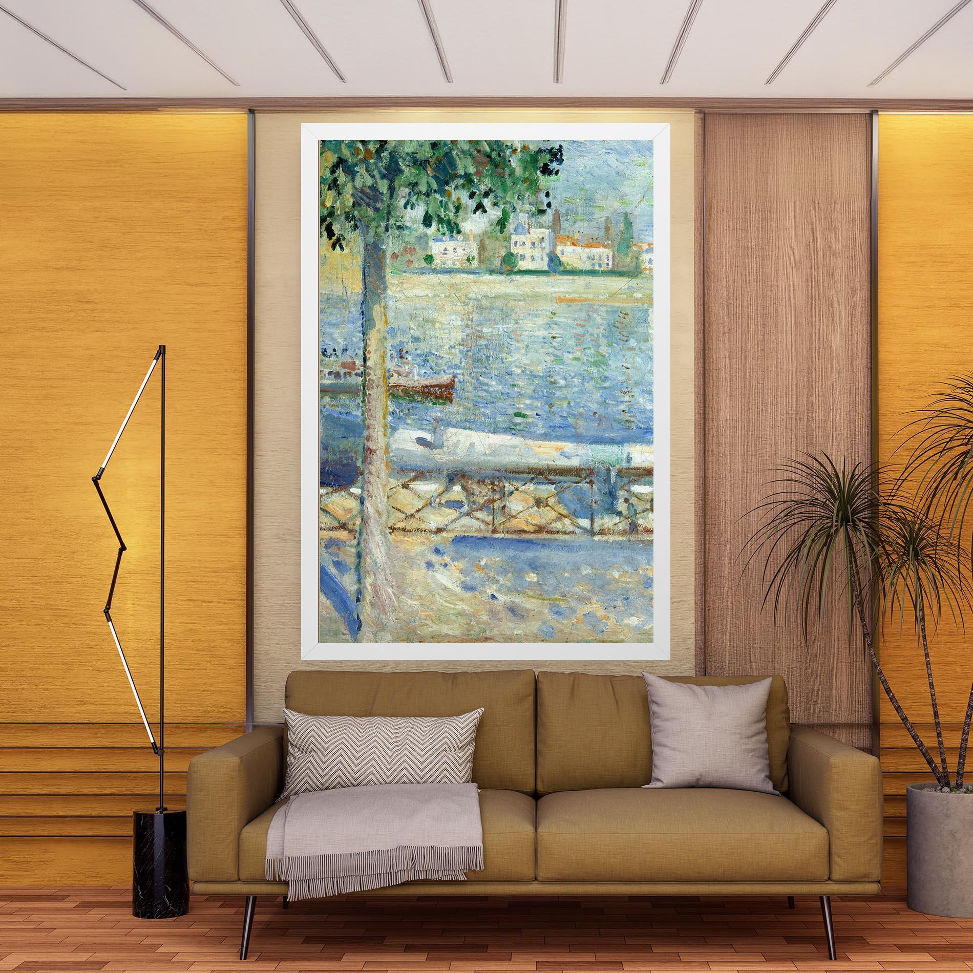 Leinwandbild Seine At Saint mockup 9