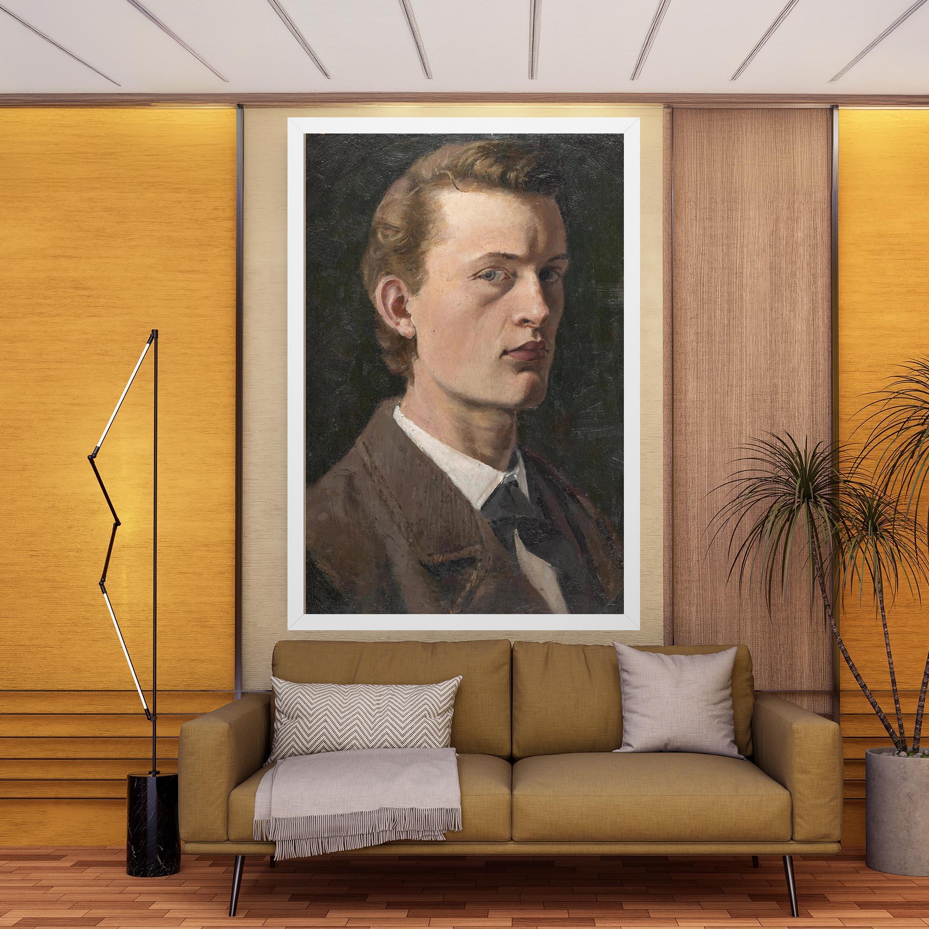 Leinwandbild Self Portrait mockup 9