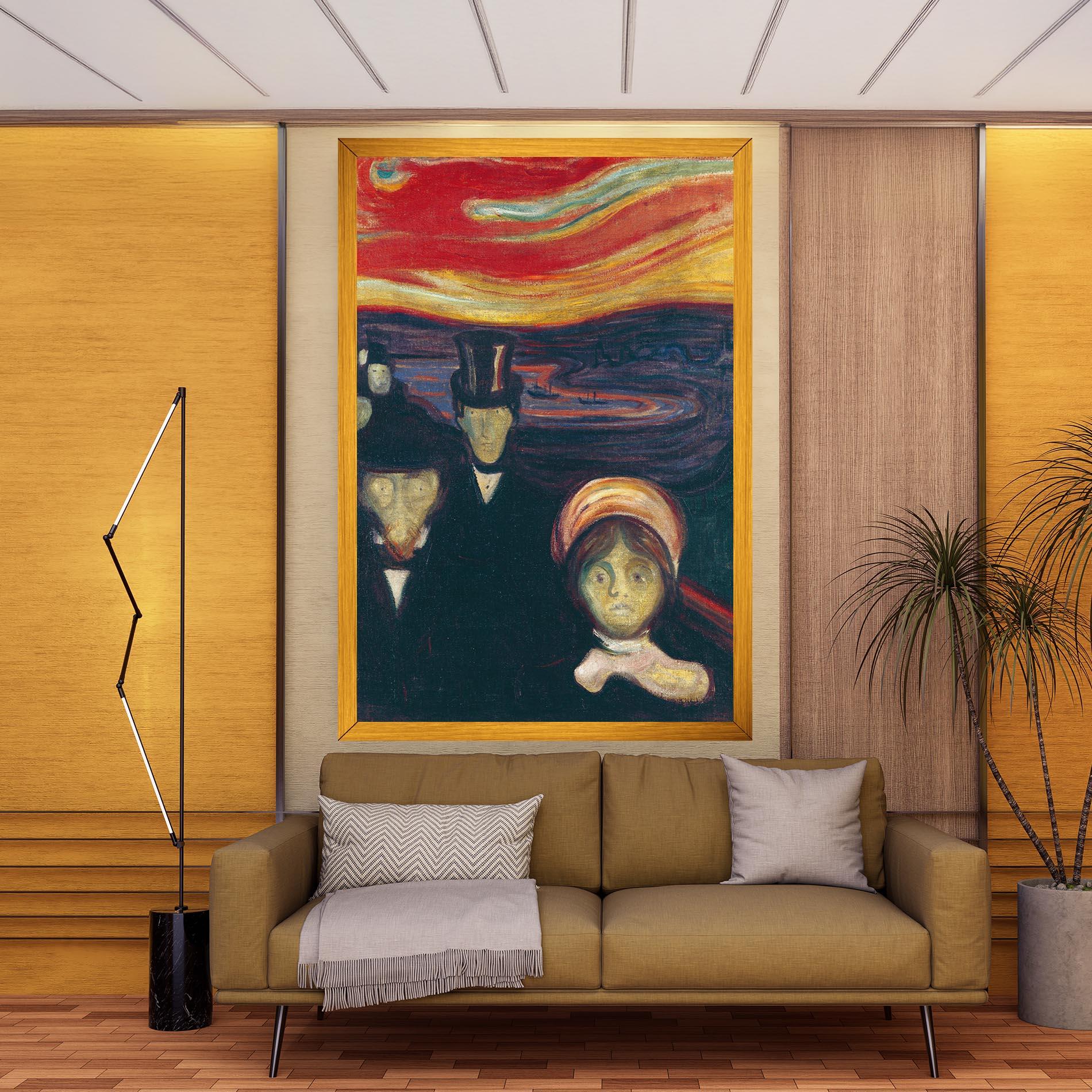 Leinwandbild Anxiety mockup 9