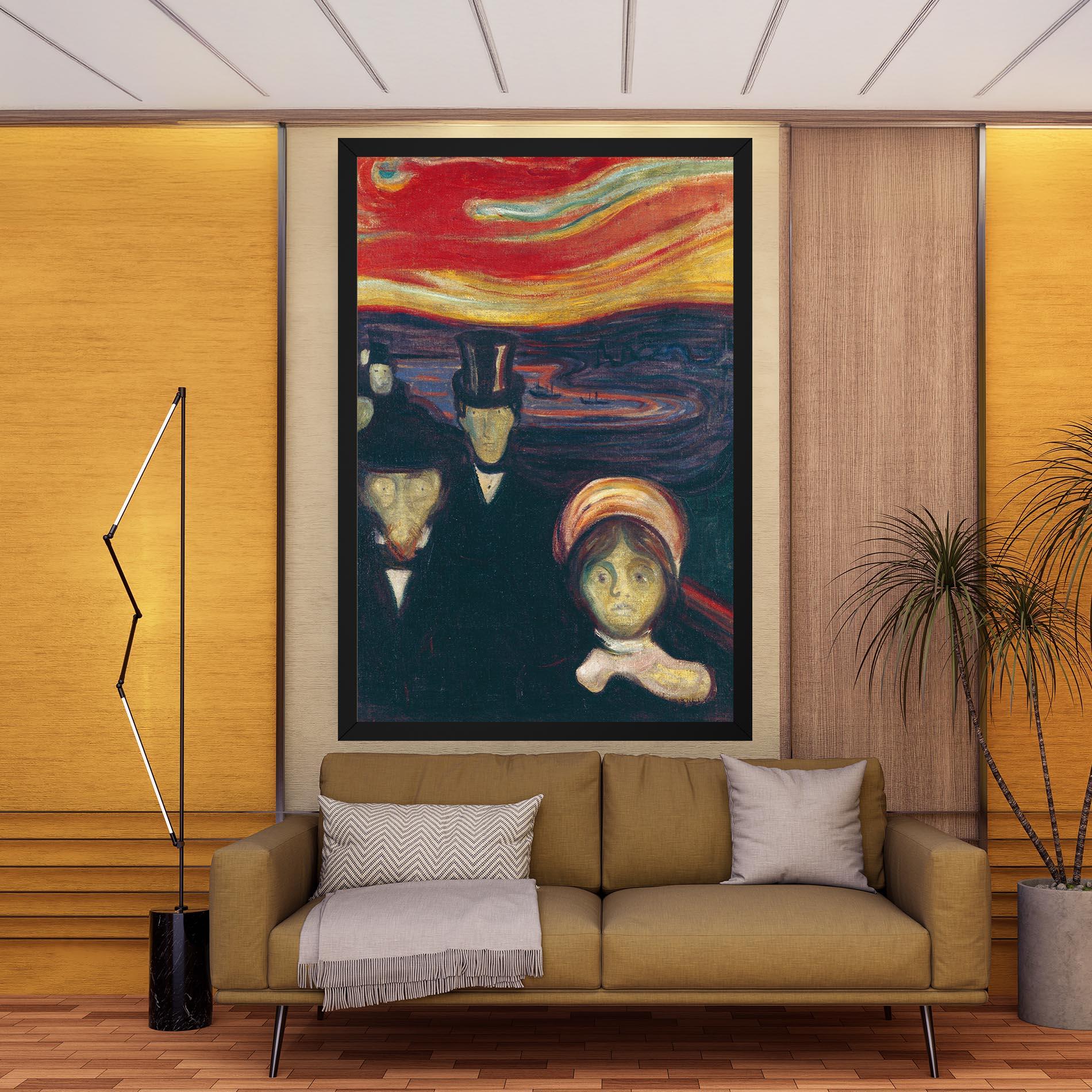 Leinwandbild Anxiety mockup 9