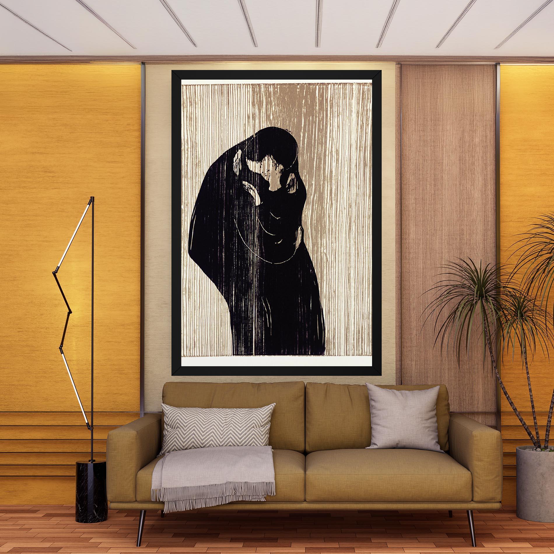 Leinwandbild Kiss mockup 9