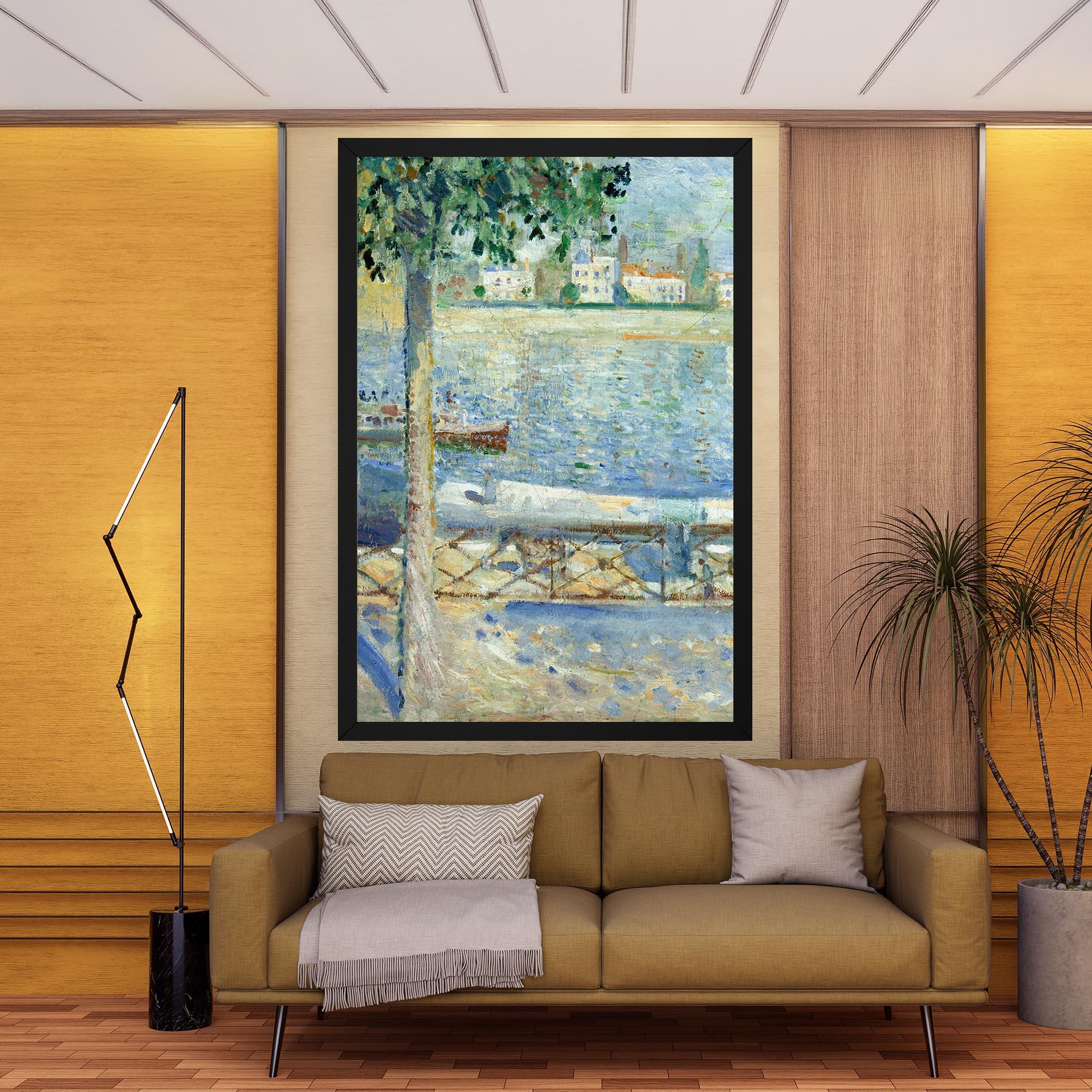 Leinwandbild Seine At Saint mockup 9