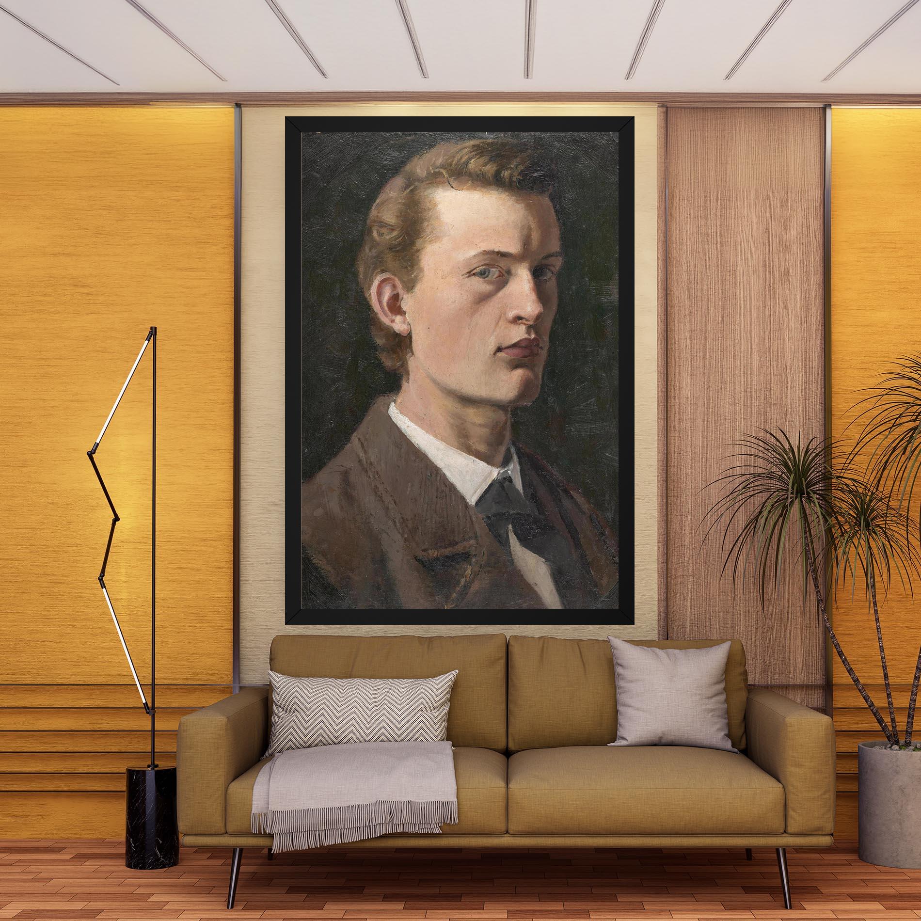 Leinwandbild Self Portrait mockup 9