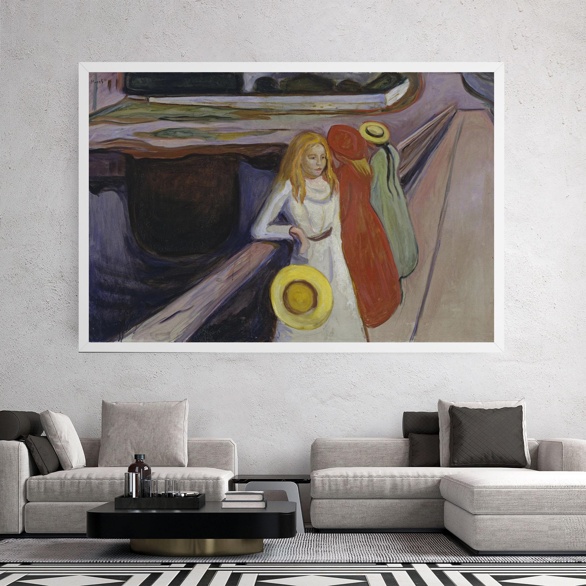 Leinwandbild Bridge Girls mockup 2