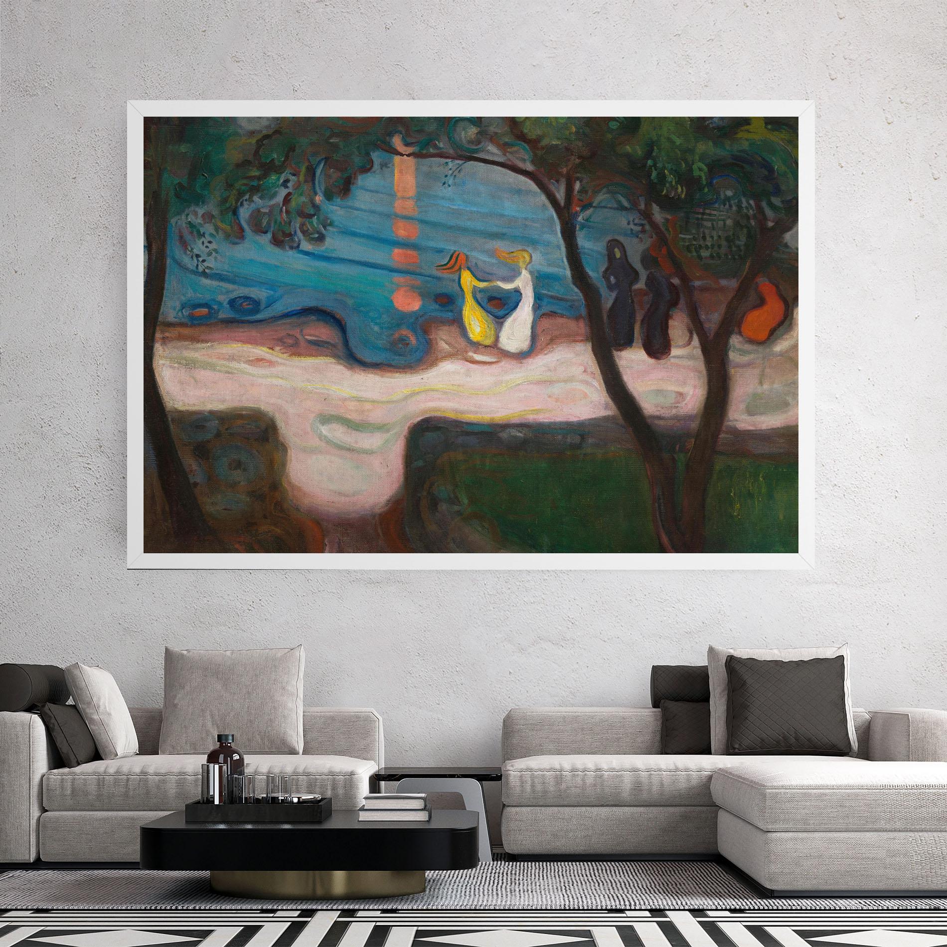 Leinwandbild Dance On The Beach mockup 2