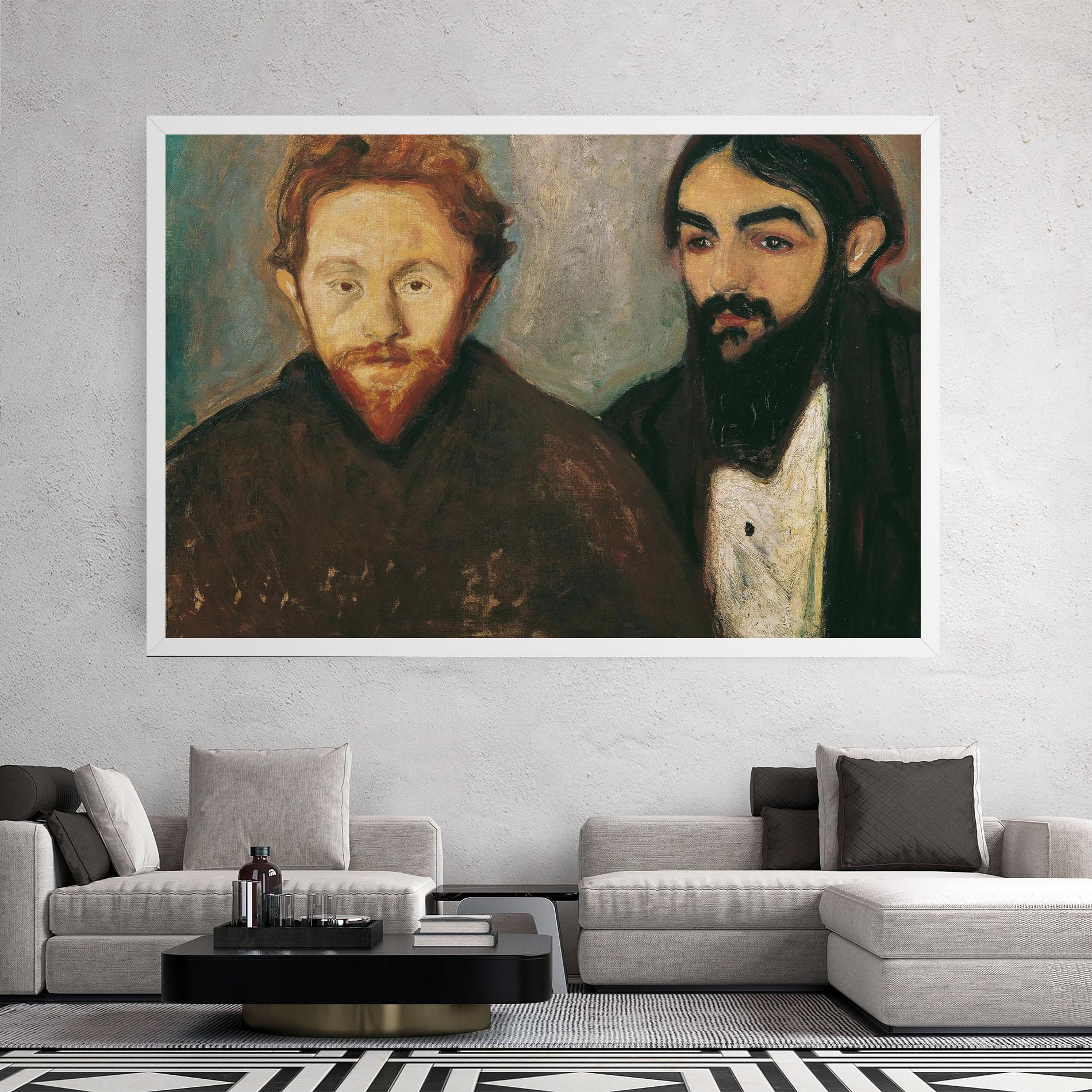 Leinwandbild Der Maler mockup 2