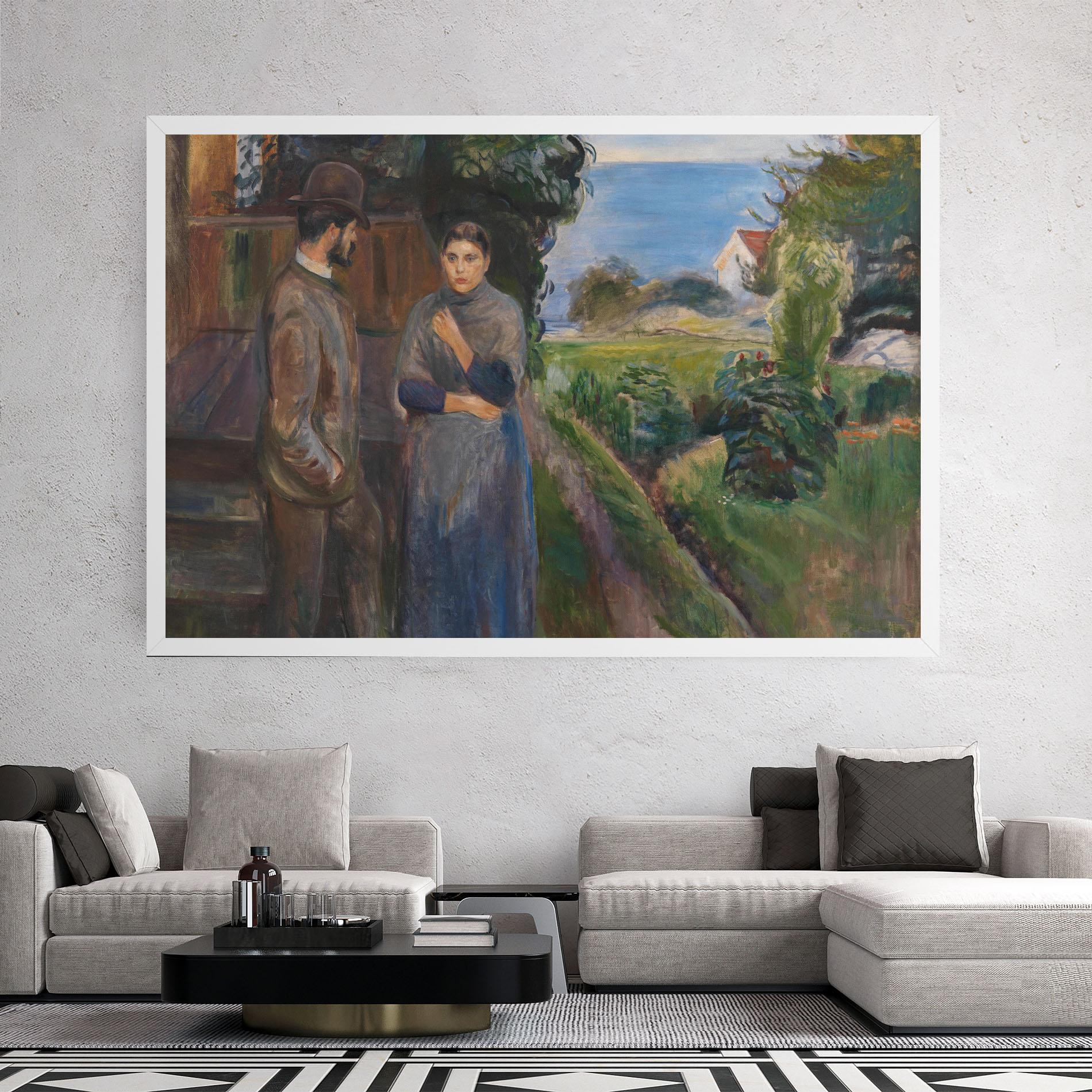 Leinwandbild Evening Passion mockup 2