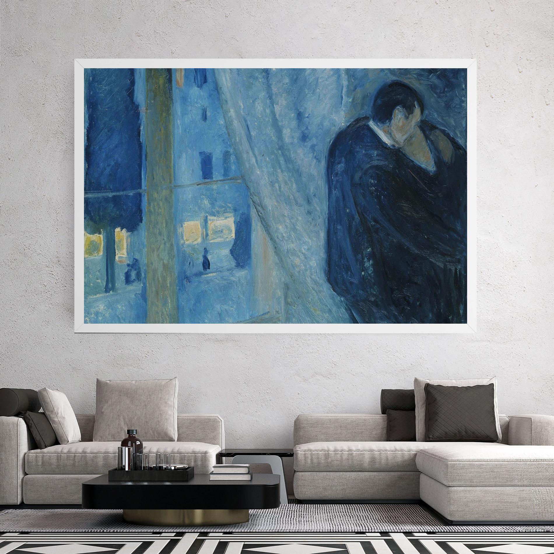 Leinwandbild Kiss By The Window mockup 2