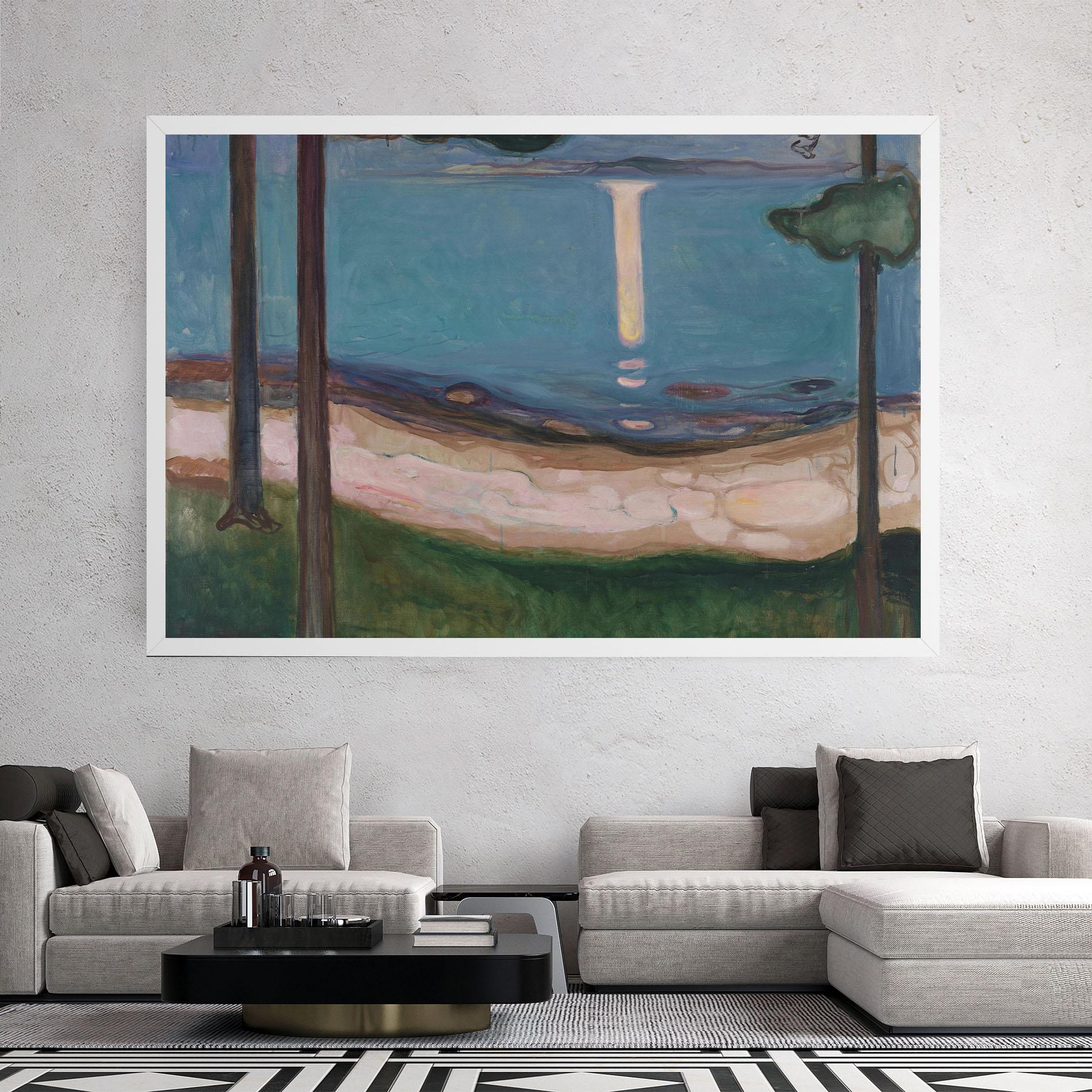 Leinwandbild Moonlight mockup 2