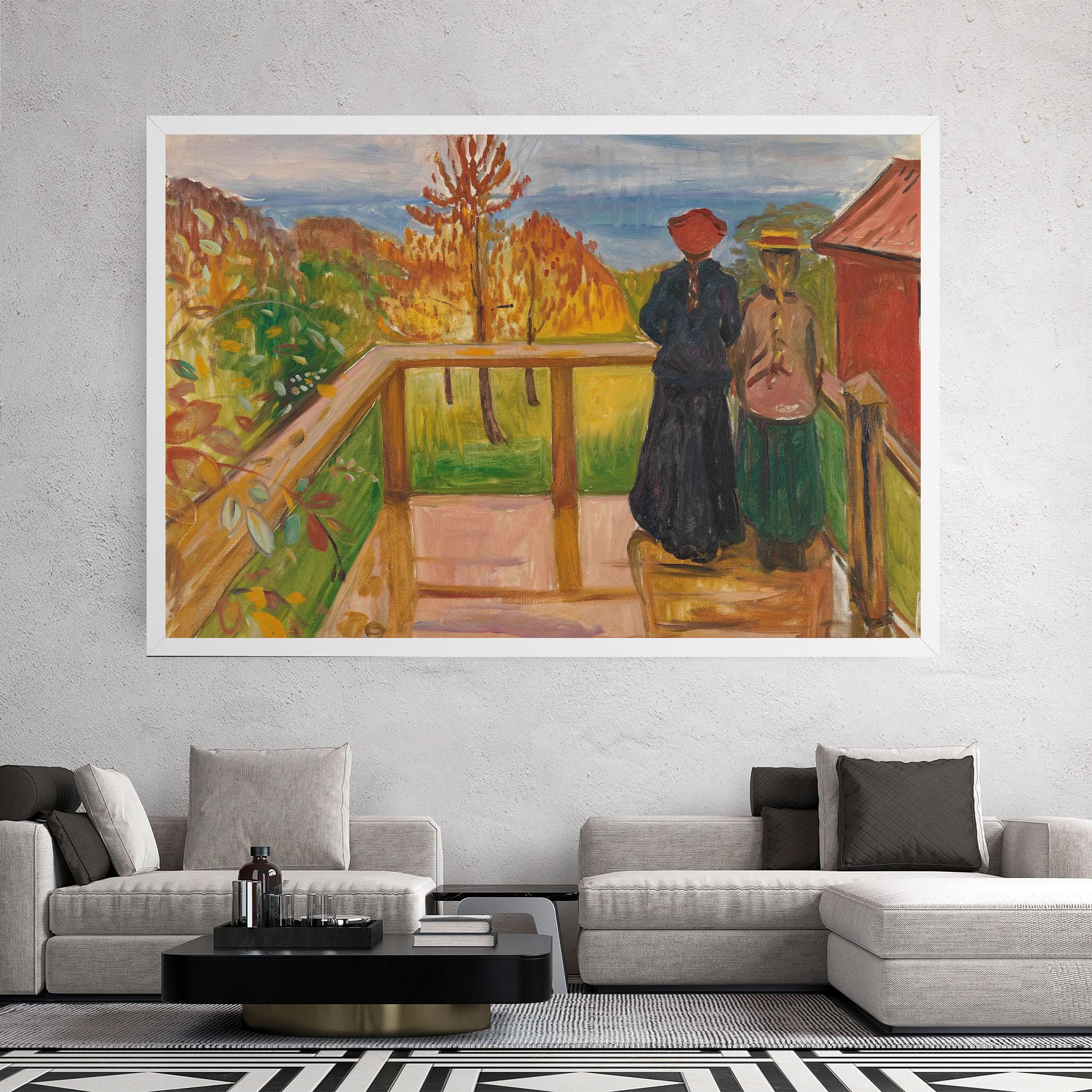 Leinwandbild On The Veranda mockup 2