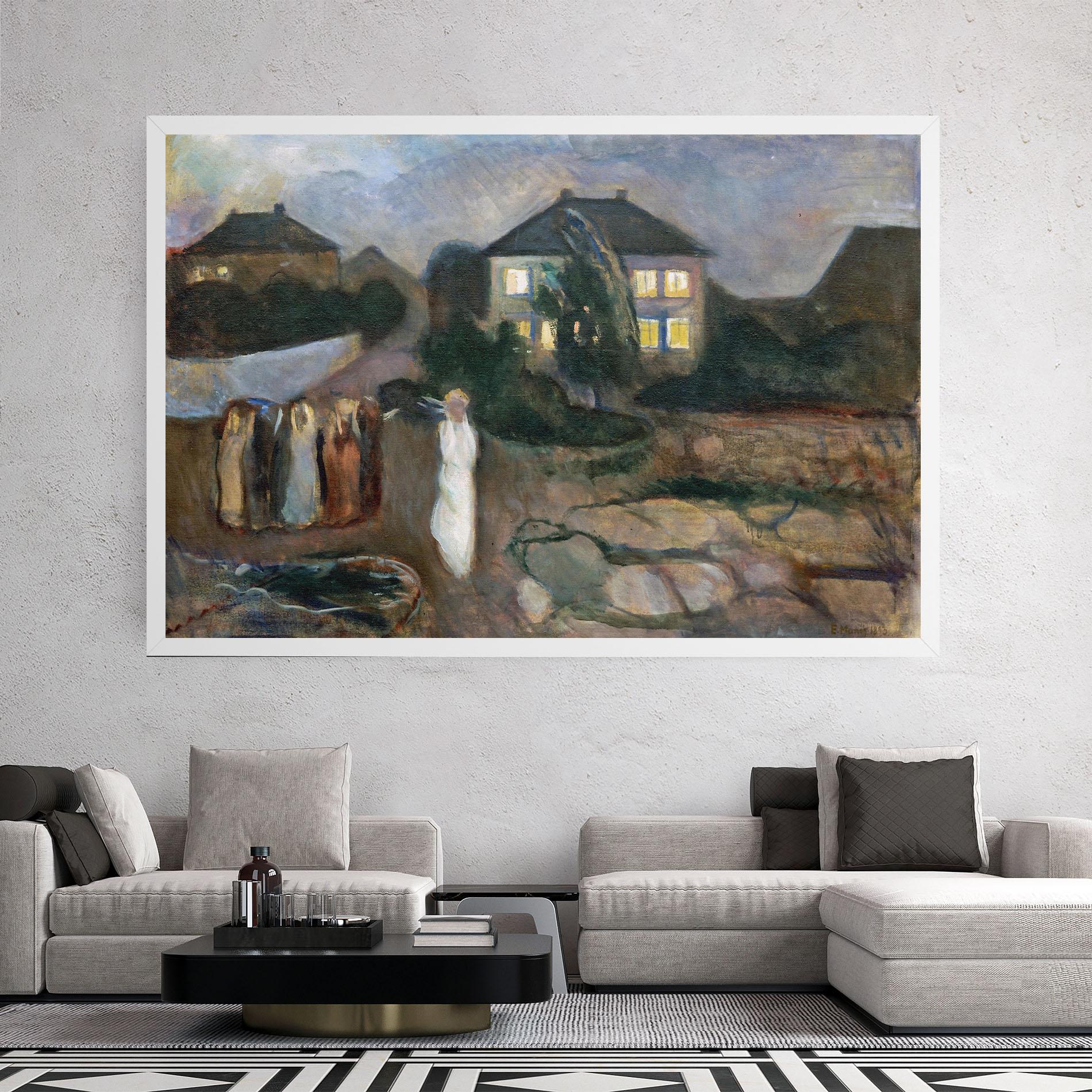 Leinwandbild The Storm mockup 2