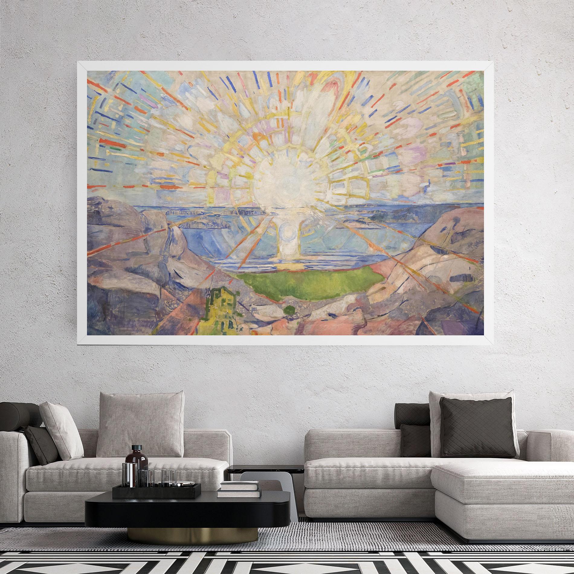 Leinwandbild The Sun mockup 2