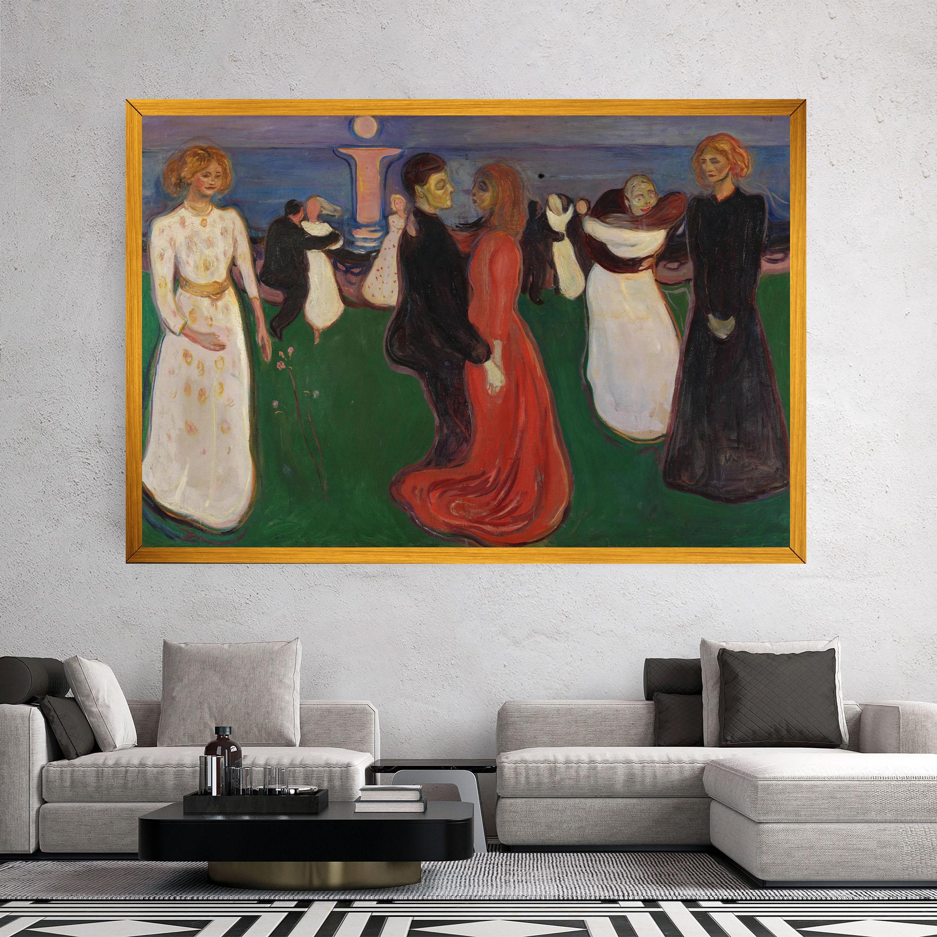 Leinwandbild Dance Of Life mockup 2