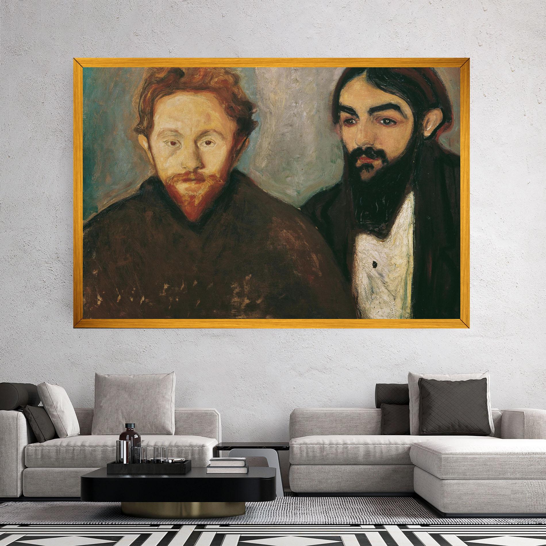 Leinwandbild Der Maler mockup 2