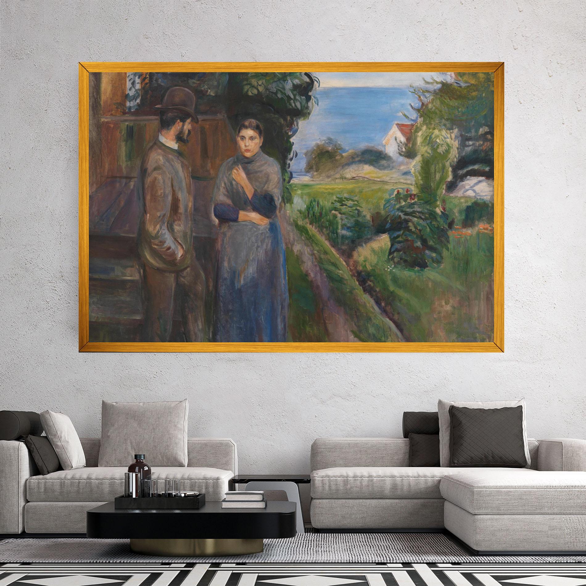 Leinwandbild Evening Passion mockup 2