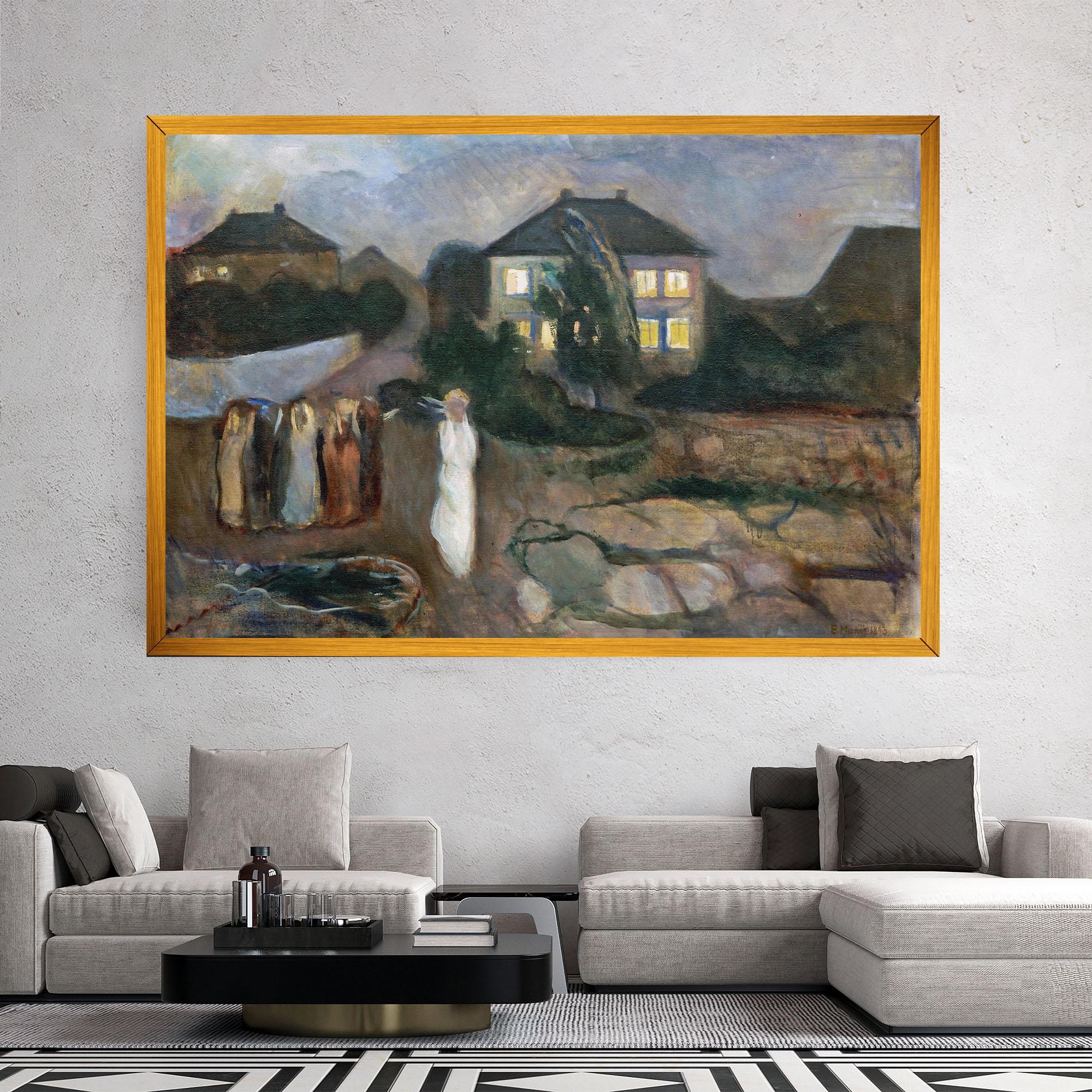 Leinwandbild The Storm mockup 2