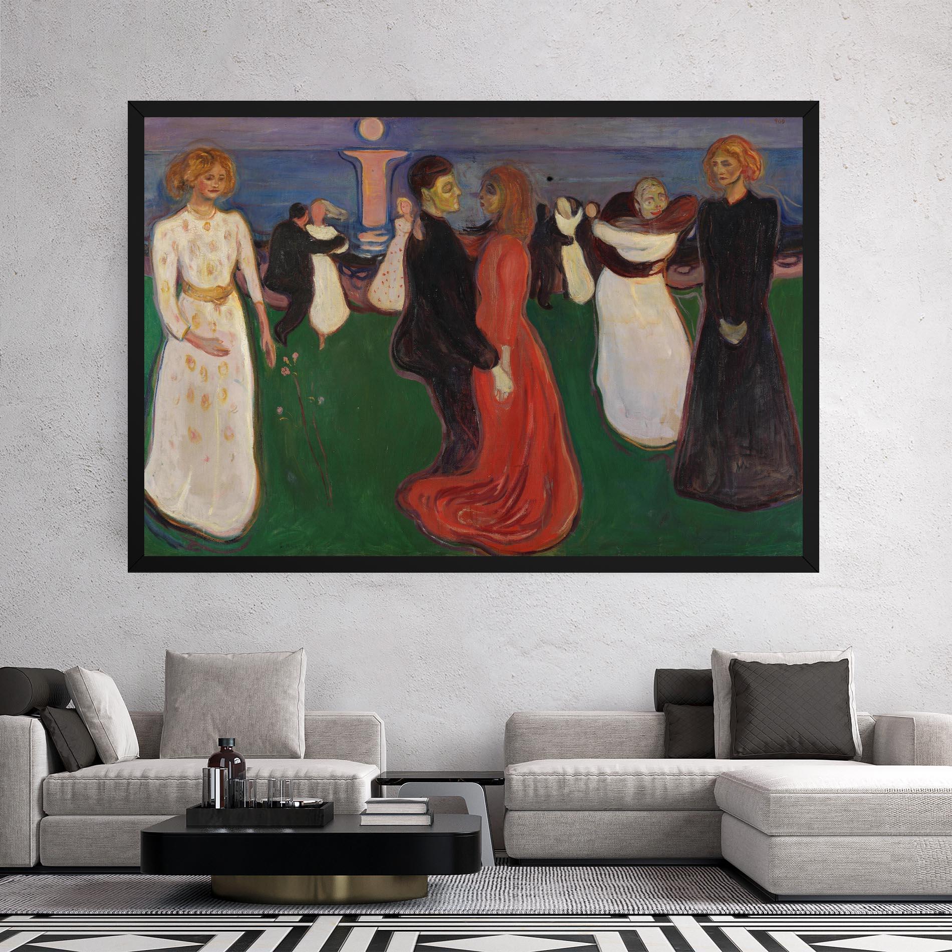 Leinwandbild Dance Of Life mockup 2