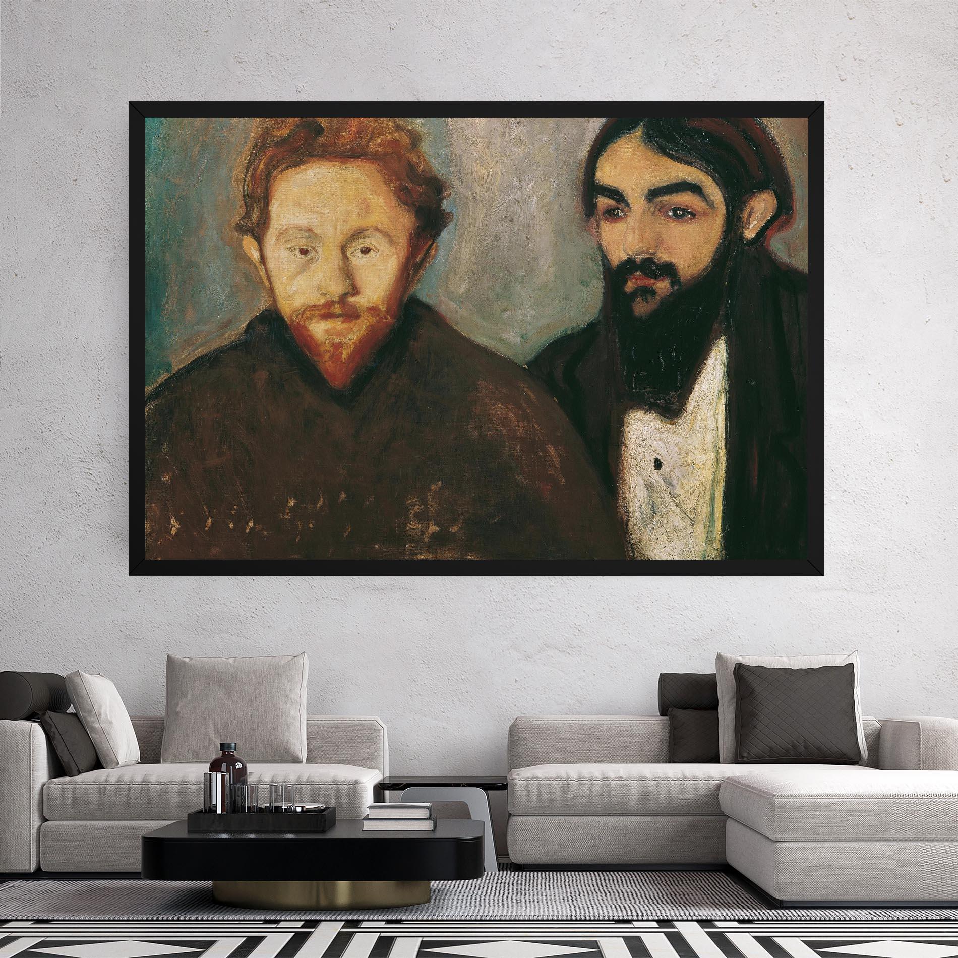 Leinwandbild Der Maler mockup 2